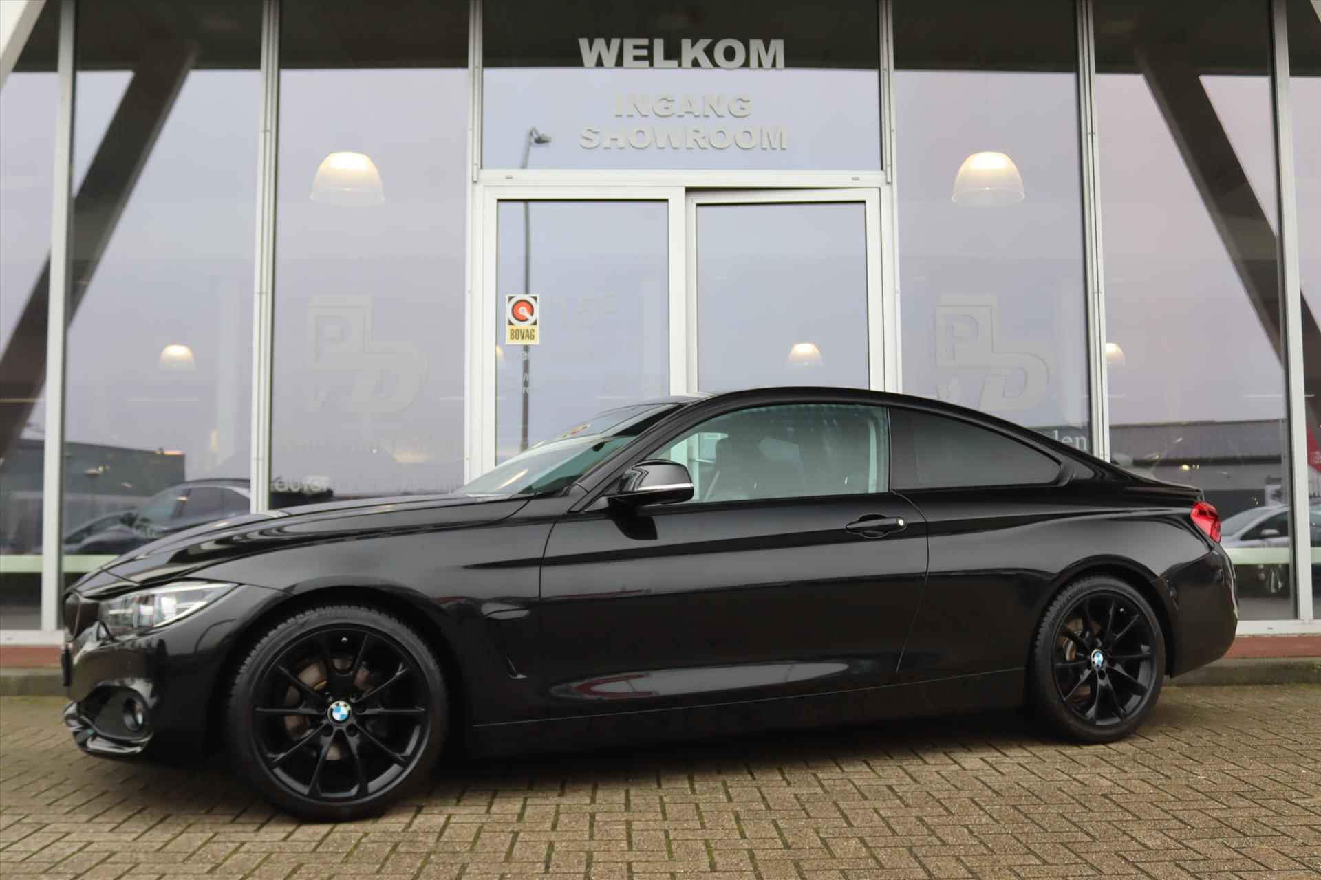 BMW 4-Serie Coupé (f32) 420i 184PK AUTOMAAT HIGH EXEC. Navi | Leder | Stoelverw. | 18 Inch Lm | Pdc v+a | Led | NL Auto | Nieuwstaat | - 5/49