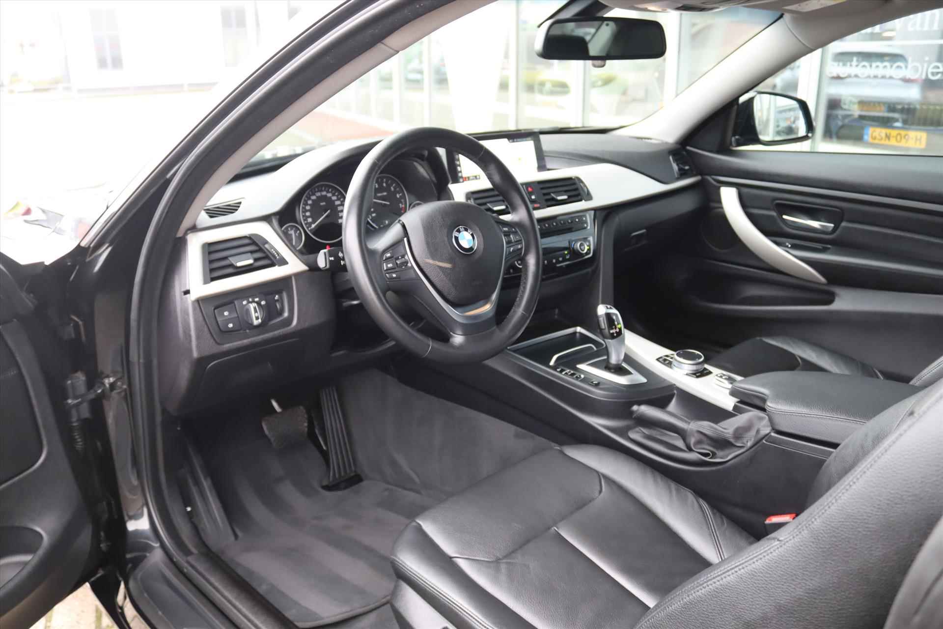 BMW 4-Serie Coupé (f32) 420i 184PK AUTOMAAT HIGH EXEC. Navi | Leder | Stoelverw. | 18 Inch Lm | Pdc v+a | Led | NL Auto | Nieuwstaat | - 6/49