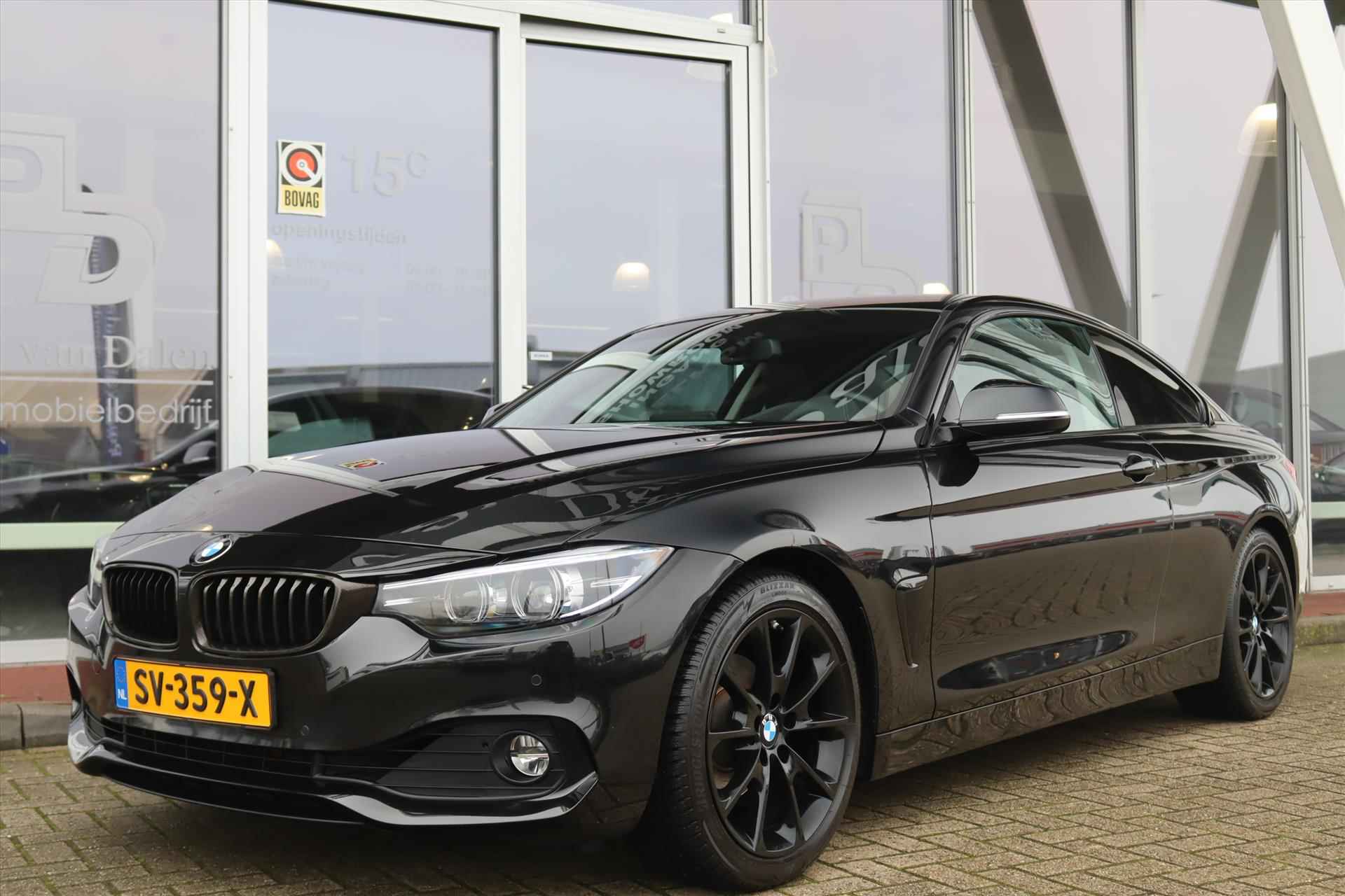 BMW 4-Serie Coupé (f32) 420i 184PK AUTOMAAT HIGH EXEC. Navi | Leder | Stoelverw. | 18 Inch Lm | Pdc v+a | Led | NL Auto | Nieuwstaat | - 34/49