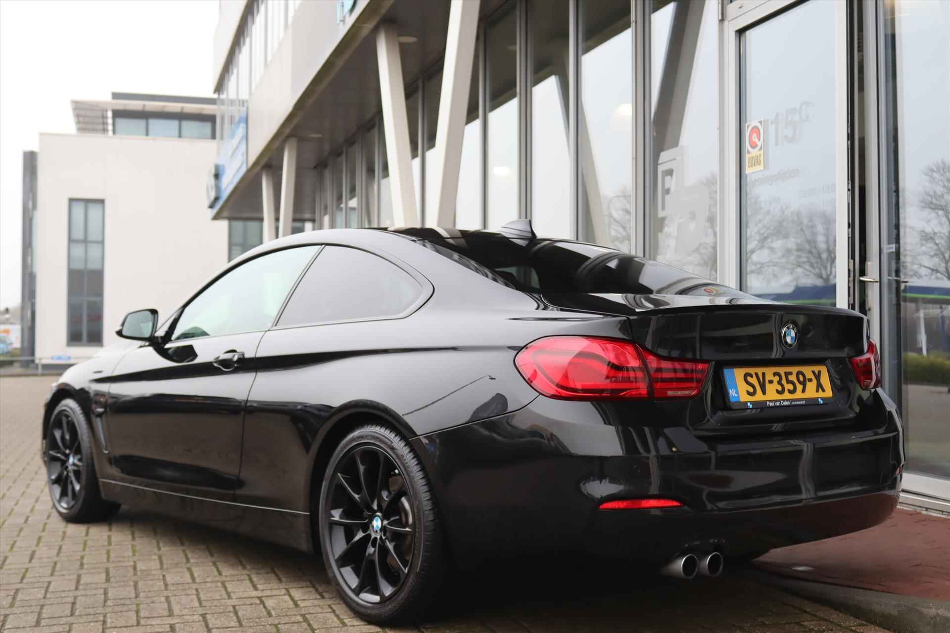 BMW 4-Serie Coupé (f32) 420i 184PK AUTOMAAT HIGH EXEC. Navi | Leder | Stoelverw. | 18 Inch Lm | Pdc v+a | Led | NL Auto | Nieuwstaat | - 35/49