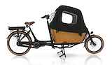 Vogue Carry 2 Bakfiets N7 Dames Black Matt/Brown 2024