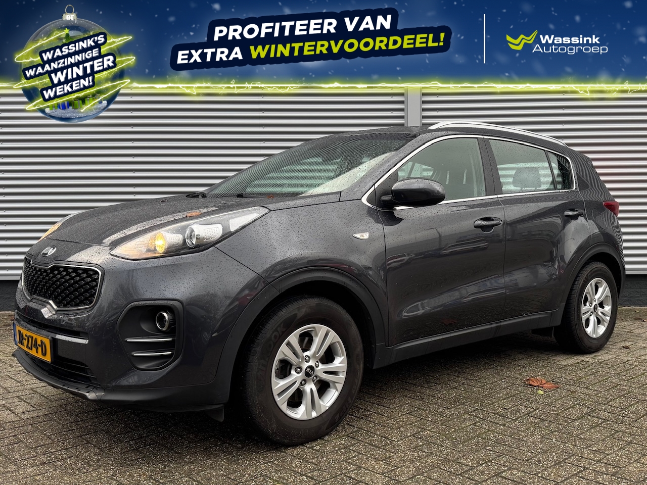 KIA Sportage 1.6 GDi 132pk ComfortLine | Trekhaak | Navigatie | Lichtmetalen Velgen | Airco |