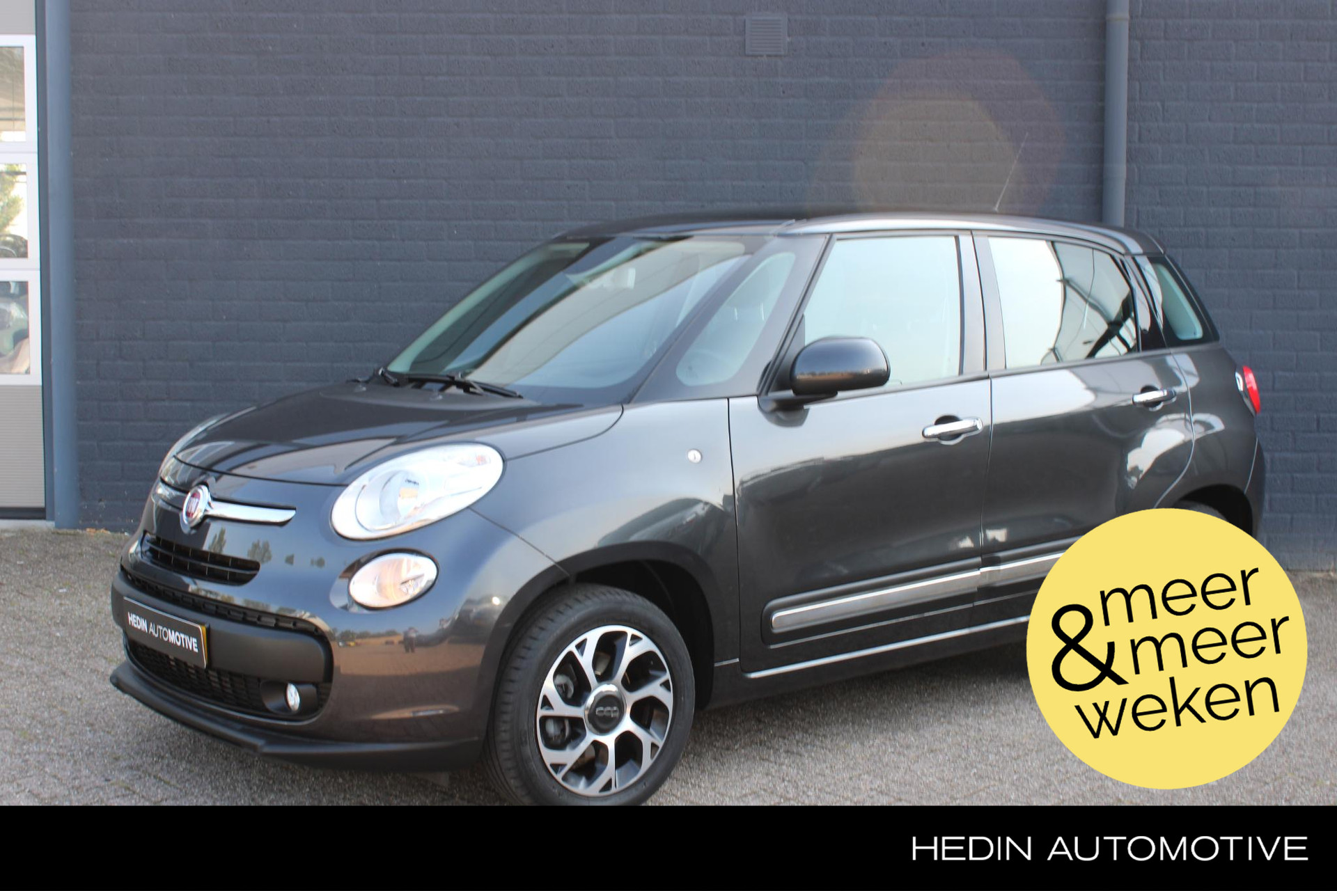 Fiat 500 L TwinAir 105 PK Lounge Clima/Cruise control/Panorama dak/Radio-USB/Bluetooth/Stoelverwarming/LM-velgen/Parkeersensoren