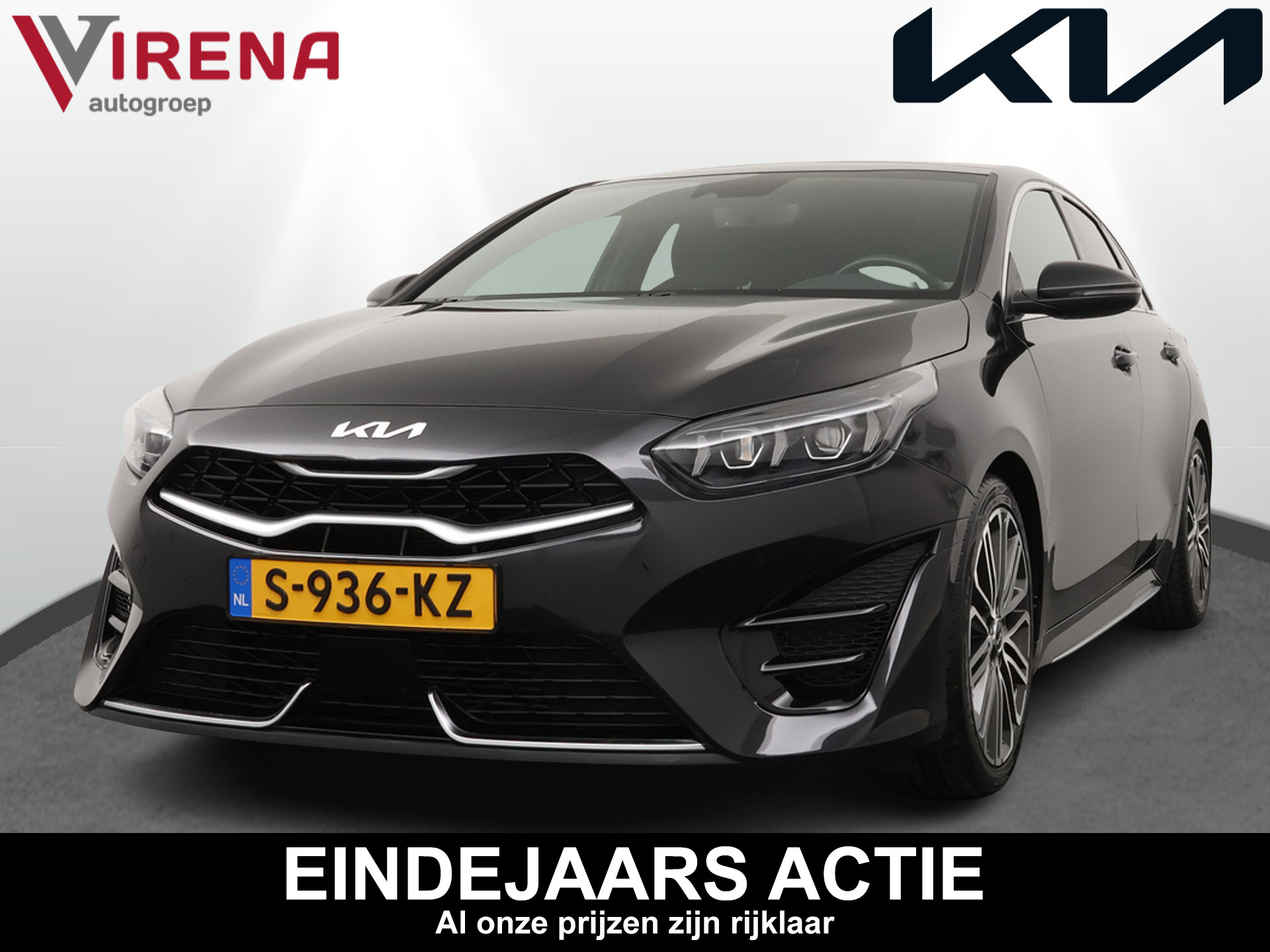 Kia ProCeed 1.5 T-GDi GT-PlusLine - LED-verlichting - LM-Velgen - Navigatie - Camera - Adapt. Cruise Control - Climate Control - - Fabrieksgarantie tot 21-02-2030