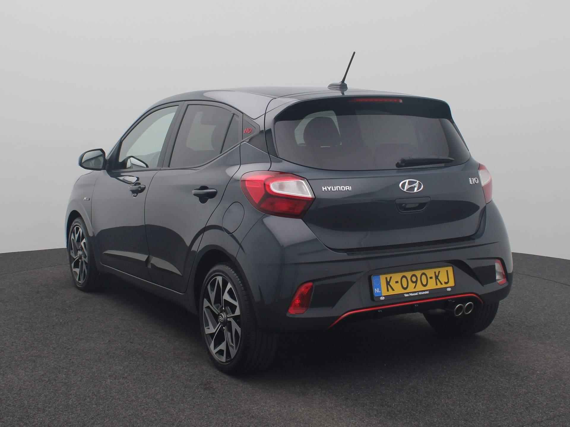 Hyundai i10 1.0 T-GDI N Line 5-zits | Navigatie | JBL Audio | Apple Carplay / Android Auto | Stoel/Stuurverwarming | Climate Control | 16'' Lichtmetalen Velgen | Camera | Privacy Glass | - 2/47