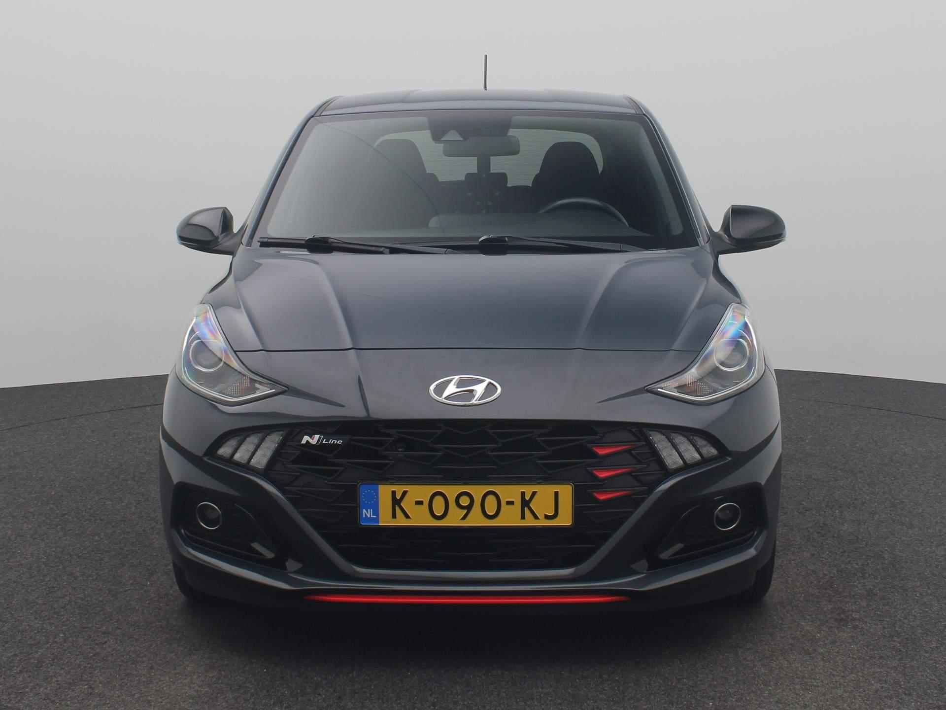 Hyundai i10 1.0 T-GDI N Line 5-zits | Navigatie | JBL Audio | Apple Carplay / Android Auto | Stoel/Stuurverwarming | Climate Control | 16'' Lichtmetalen Velgen | Camera | Privacy Glass | - 3/47