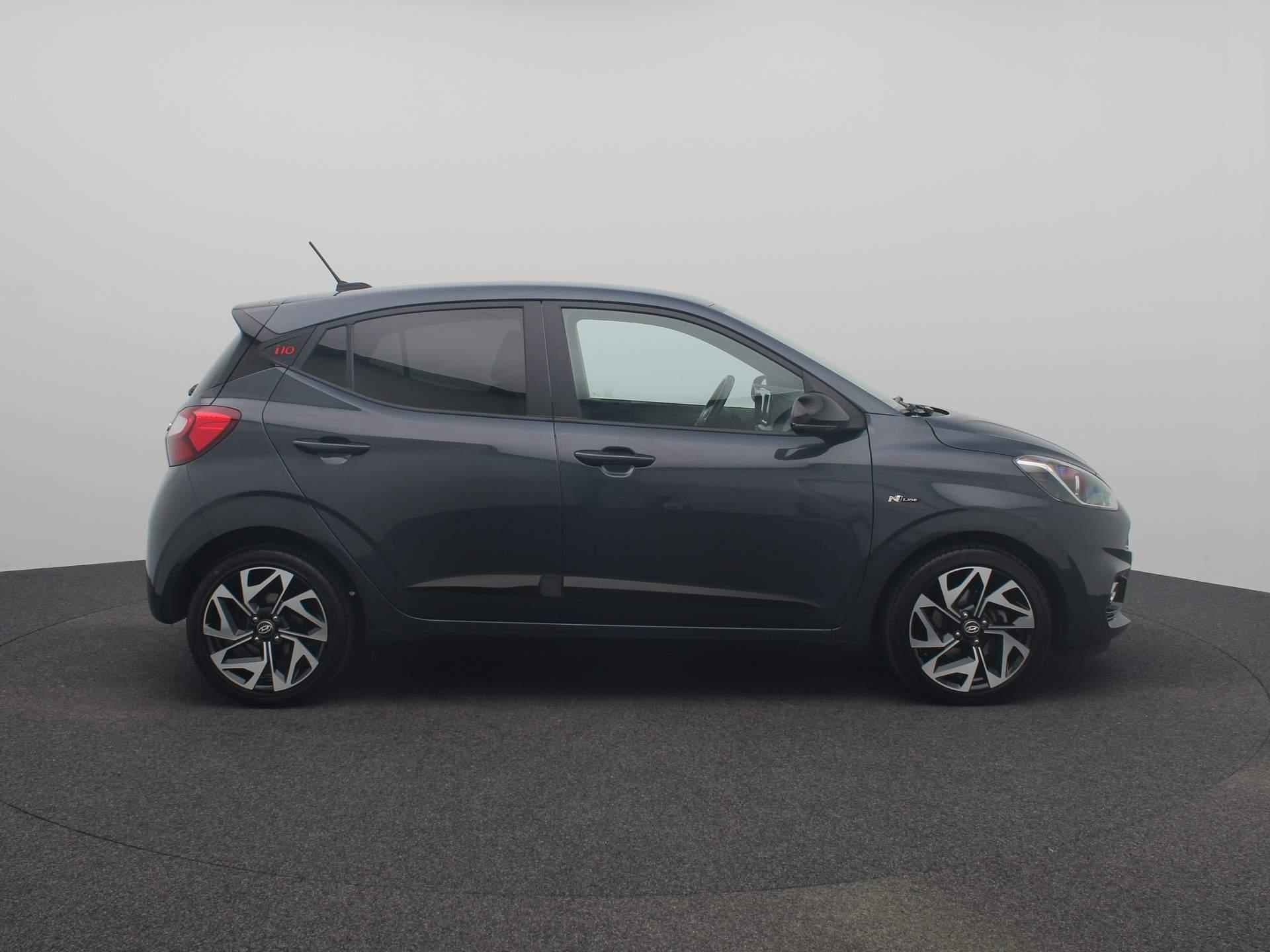 Hyundai i10 1.0 T-GDI N Line 5-zits | Navigatie | JBL Audio | Apple Carplay / Android Auto | Stoel/Stuurverwarming | Climate Control | 16'' Lichtmetalen Velgen | Camera | Privacy Glass | - 6/47