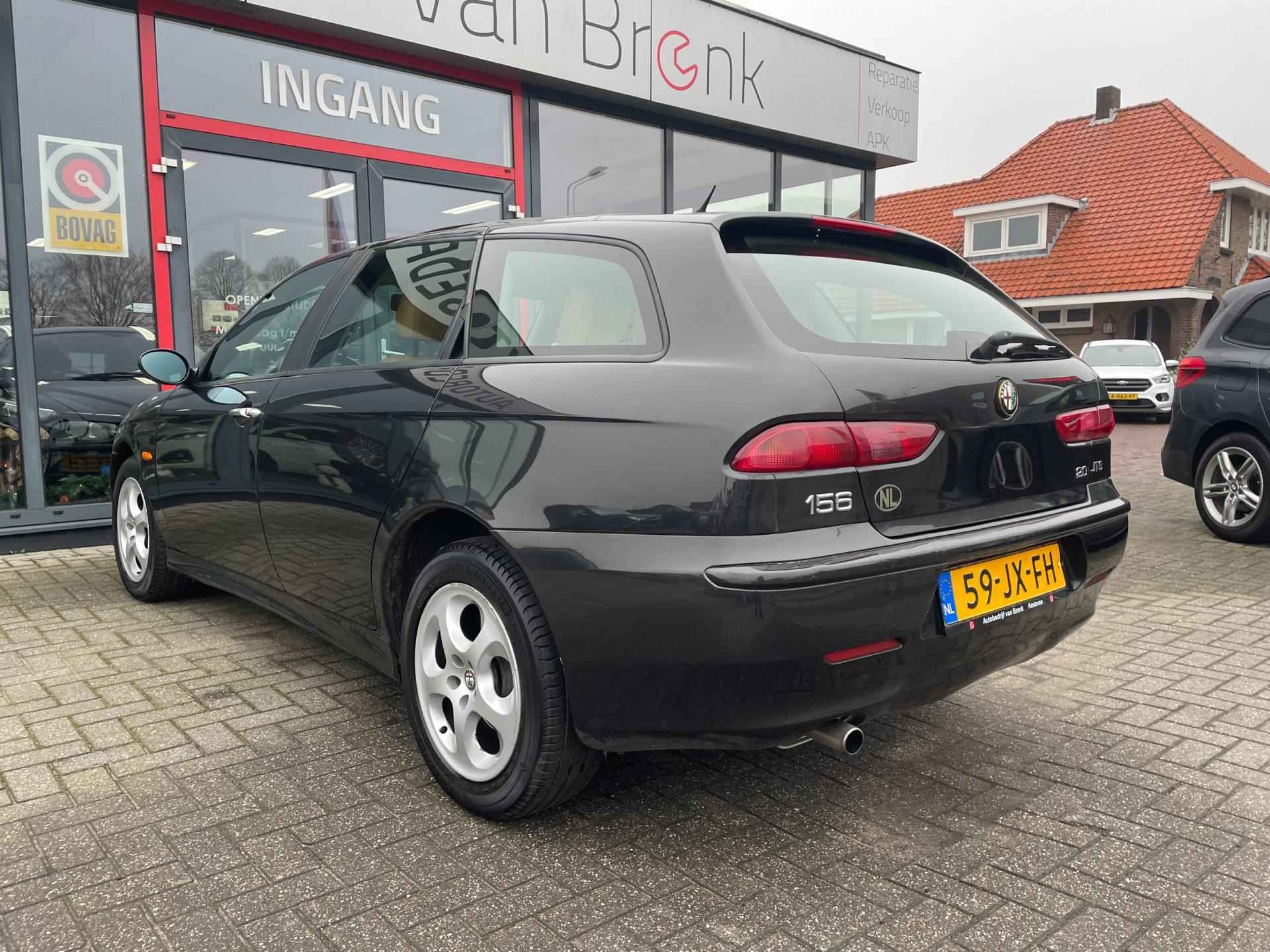 Alfa Romeo 156 Sportwagon 2.0 JTS Distinctive | Elek. ramen | Leder | BOSE - 7/29