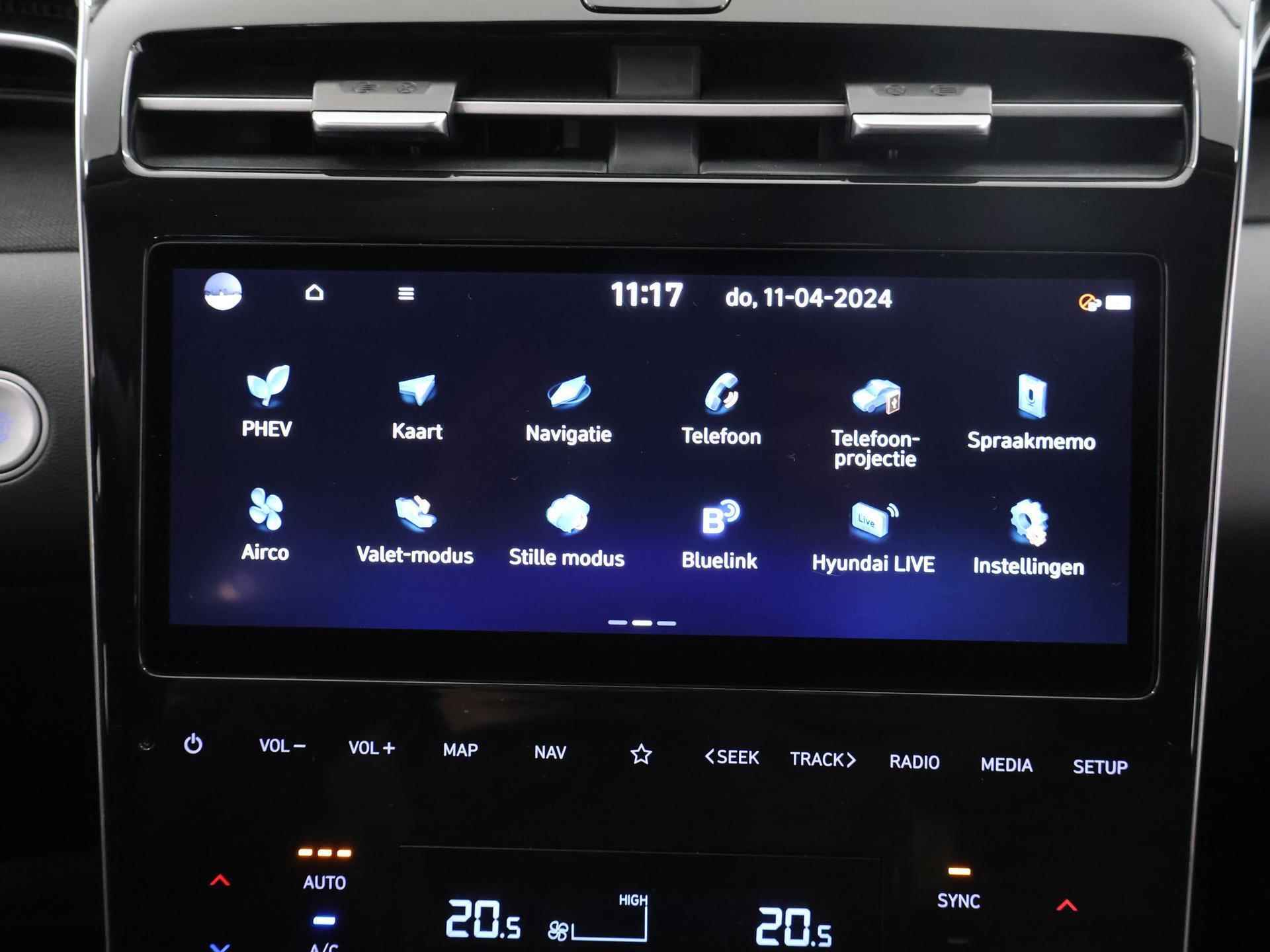 Hyundai Tucson 1.6 T-GDI PHEV Comfort Smart 4WD | Adaptive Cruise Control | Stoel&Stuurverwarming | Navigatie | Parkeercamera | Climate Control | Lederen stuurwiel | Dodehoekdetectie | - 18/40