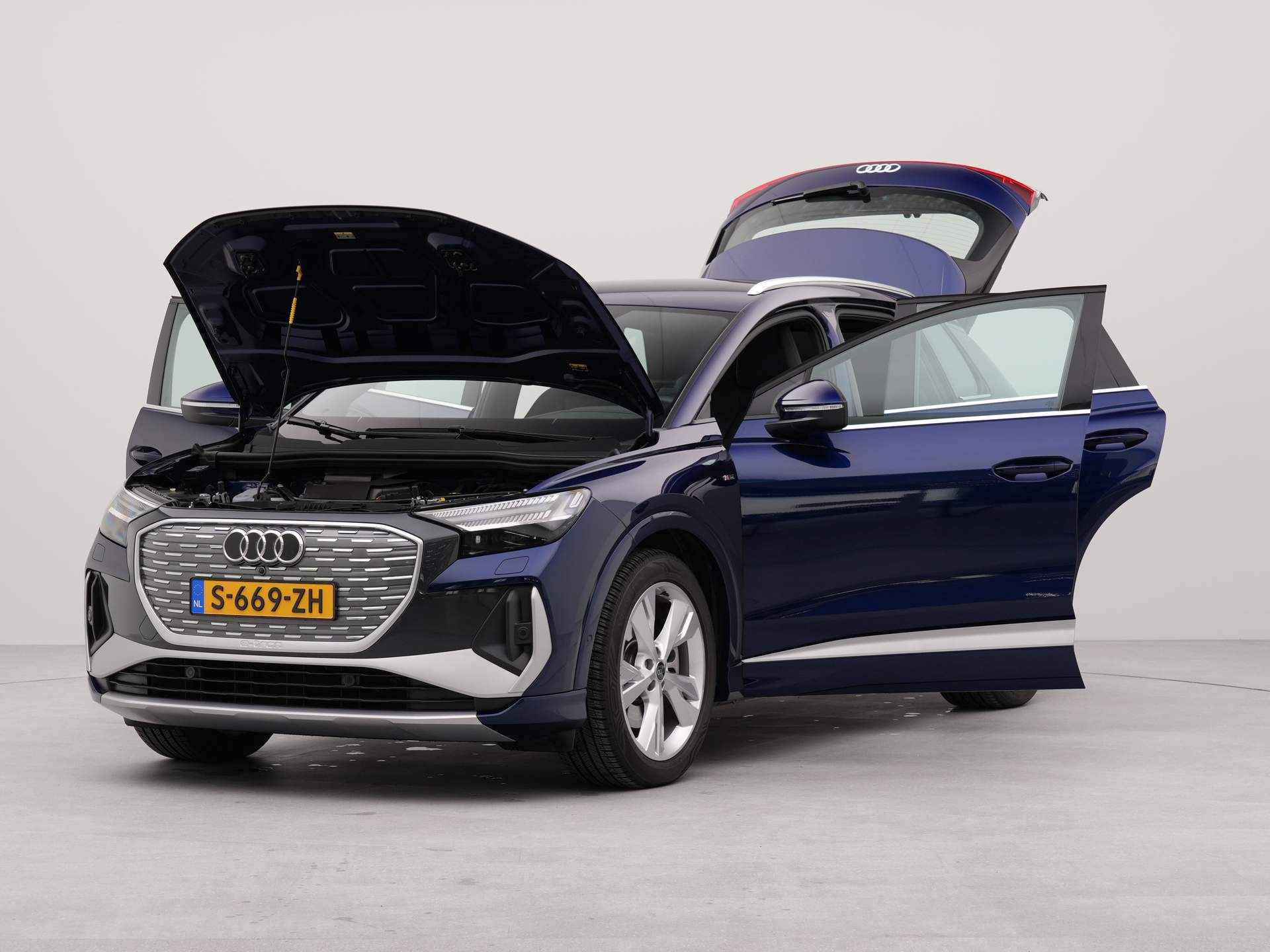 Audi Q4 e-tron 40 S edition 77 kWh Navigatie | Automatische airco  | - 37/39