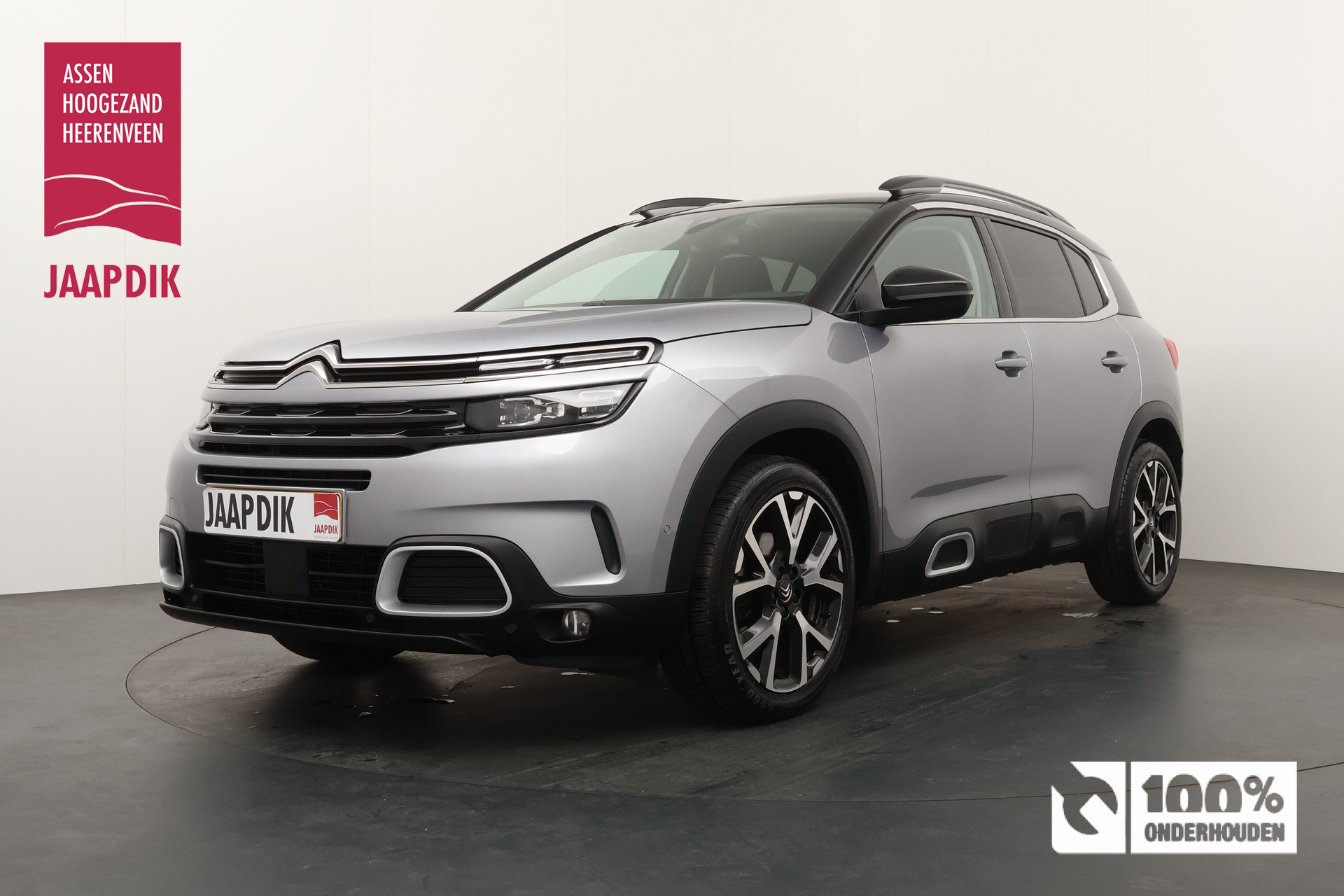 Citroën C5 Aircross BWJ 2019 1.5 BlueHDI 131 PK Business Plus AUTOMAAT / TREKHAAK / APPLE CARPLAY / ANDROID AUTO / NAVI / CLIMA / ADAPTIVE CRUISE / AUTOMATICHE ACHTERKLEP / STOELVERW. / LEDER / DAB + / KEYLESS / LMV  / PARKEERSENSOREN