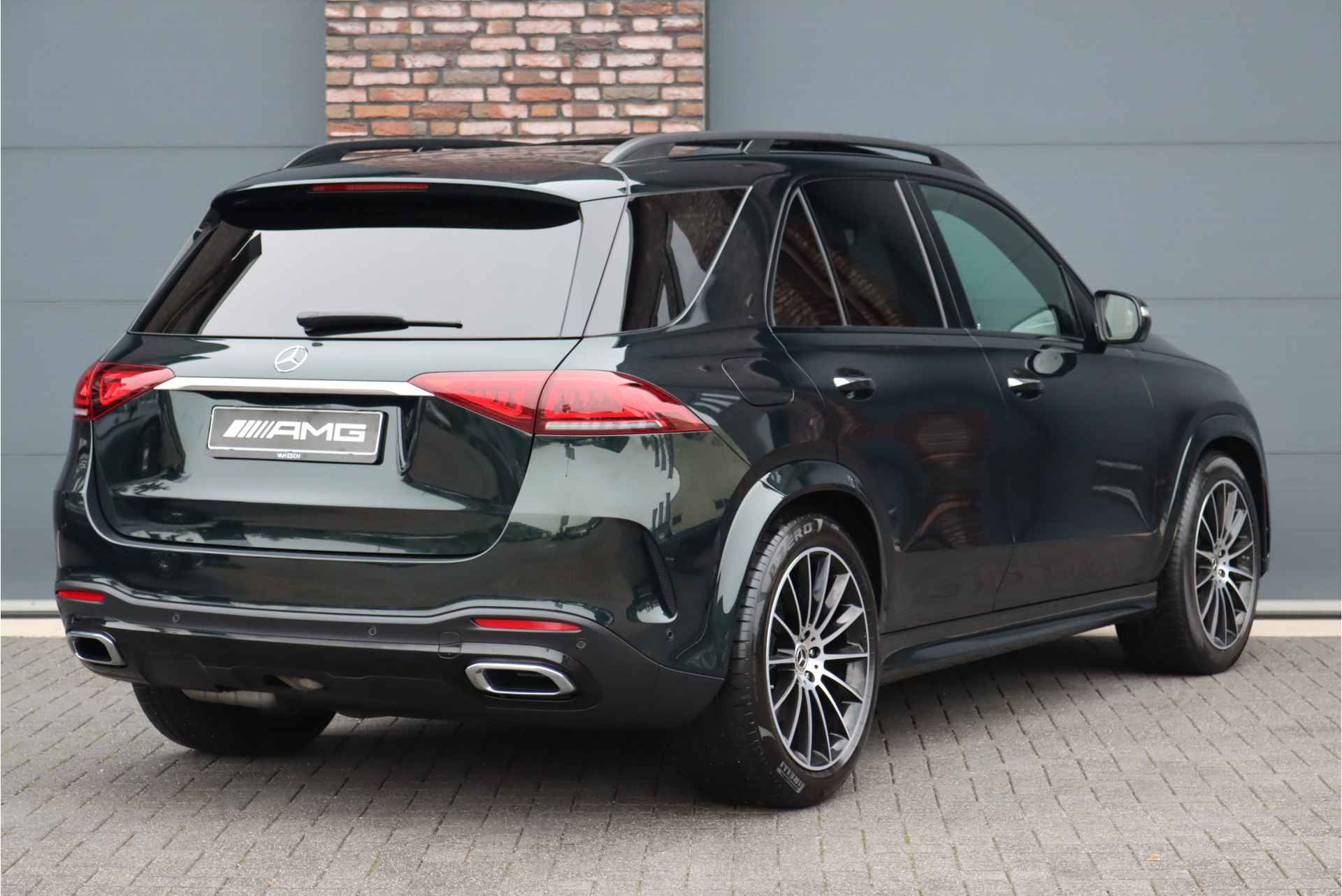 Mercedes-Benz GLE 400 d 4MATIC Premium+ AMG Line Aut9 | Luchtvering | Memory | Burmester | Trekhaak | Distronic+ | Panoramadak | Nappa Leder | Keyless Go | Surround Camera | - 8/46