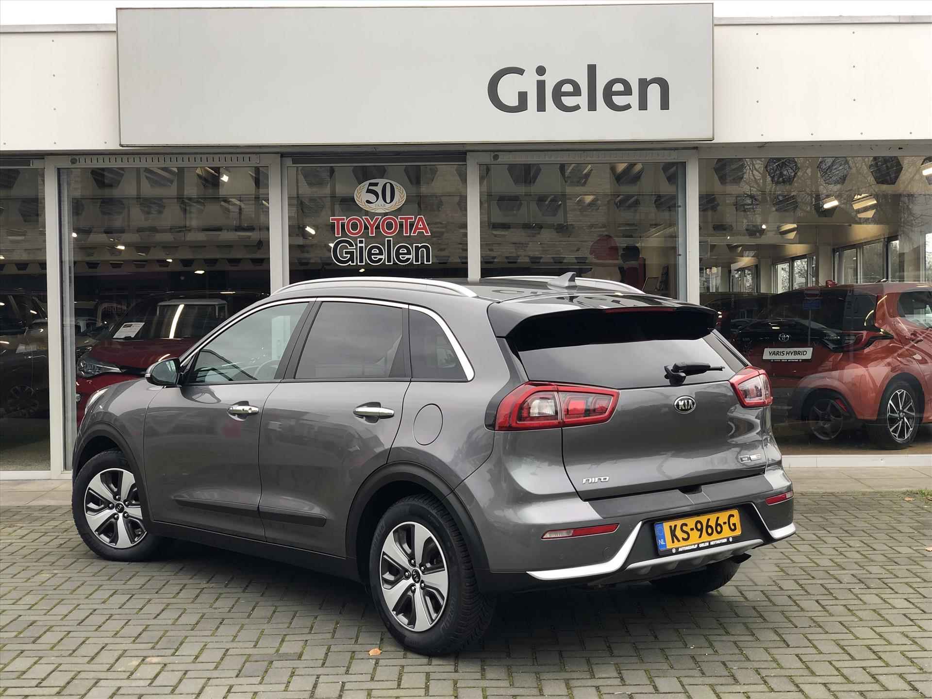 Kia Niro 1.6 GDi Hybrid BusinessLine | Leer, Stoel + Stuurverwarming, Navigatie, Keyless, Parkeersensoren, Adaptive cruise control - 33/34