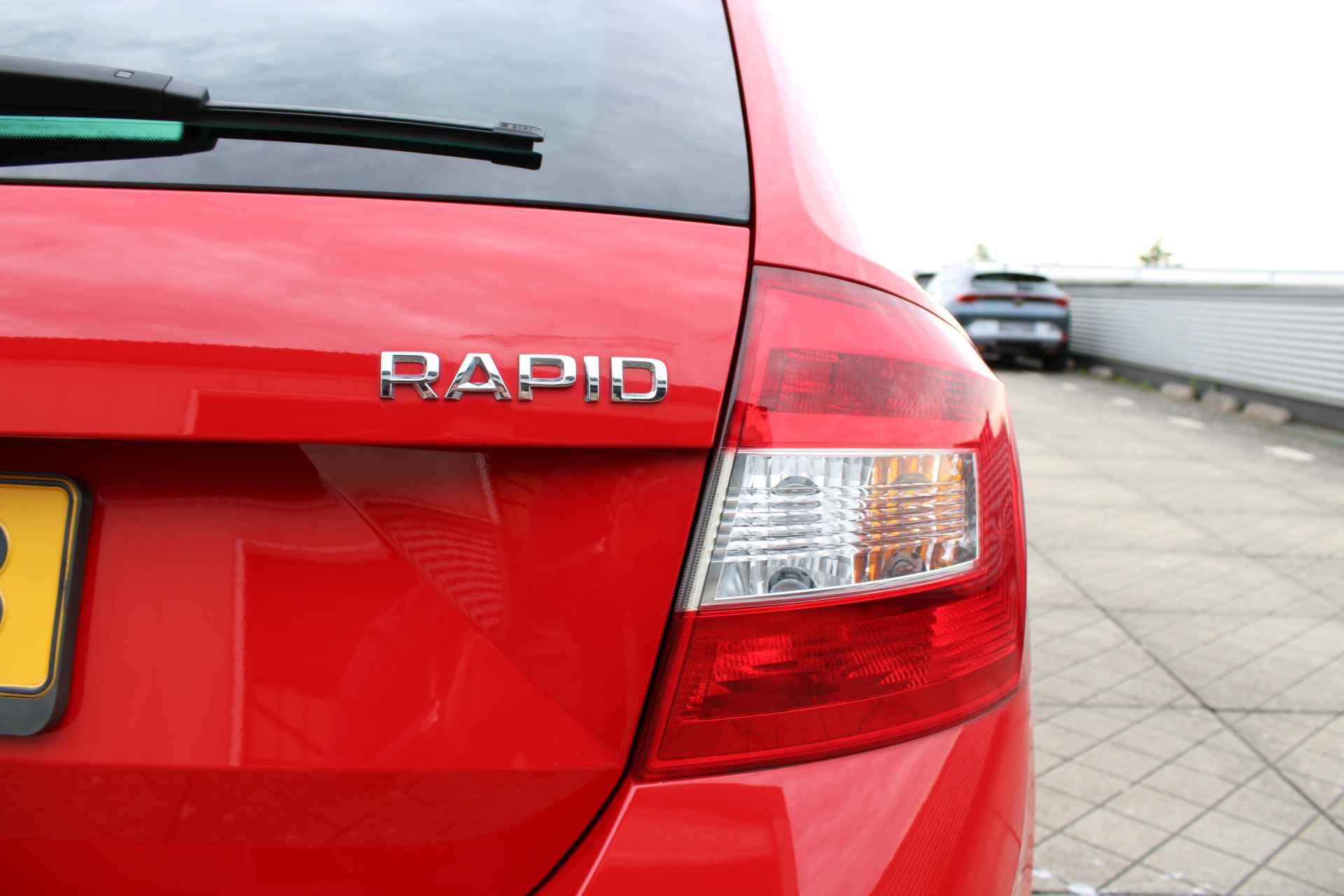 Škoda Rapid Spaceback 1.2 TSI Greentech Edition Parkeersensoren / Trekhaak / Airco / Bluetooth / Clima - 32/34