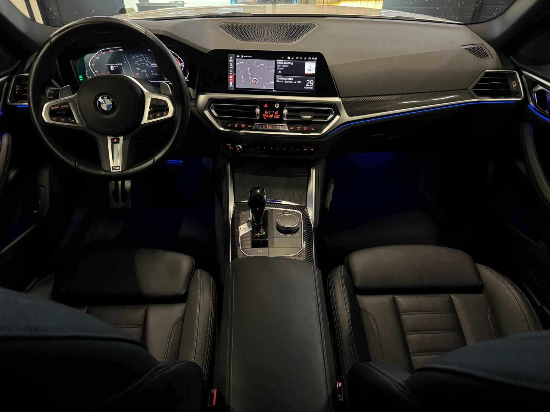 BMW 4-serie Gran Coupé 430i Business Edition Plus Pano|Leder|M-pakket|Sfeerverlichting - 34/50