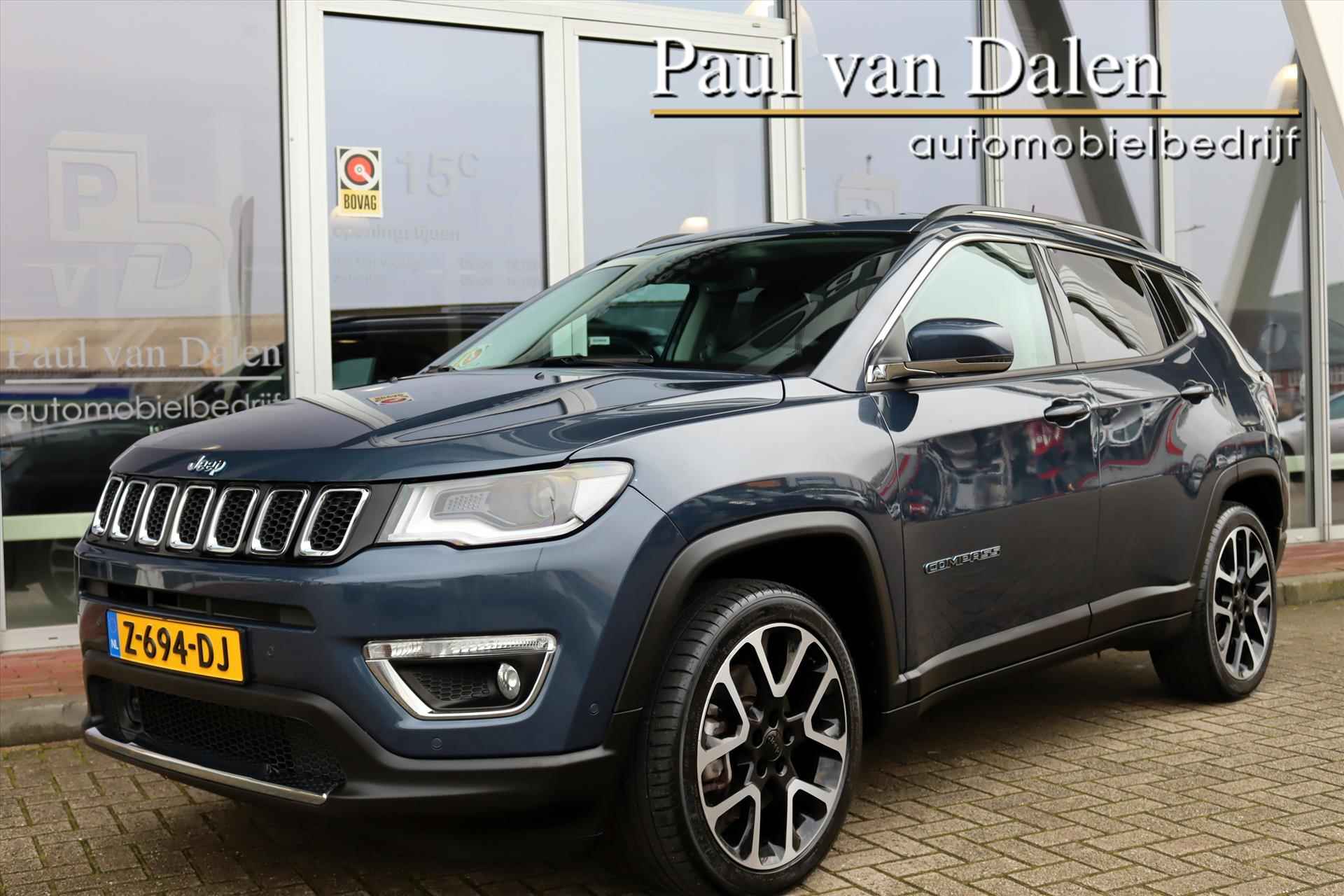 Jeep Compass 1.3T 4XE 190PK PLUG-IN HYBRID 4WD ELECTRIC LIMITED E.D. Navi | Clima | Stuur/stoelverw. | Camera | Cruise | Dodehoek | Keyless | 19 Inch Lm | - 1/58