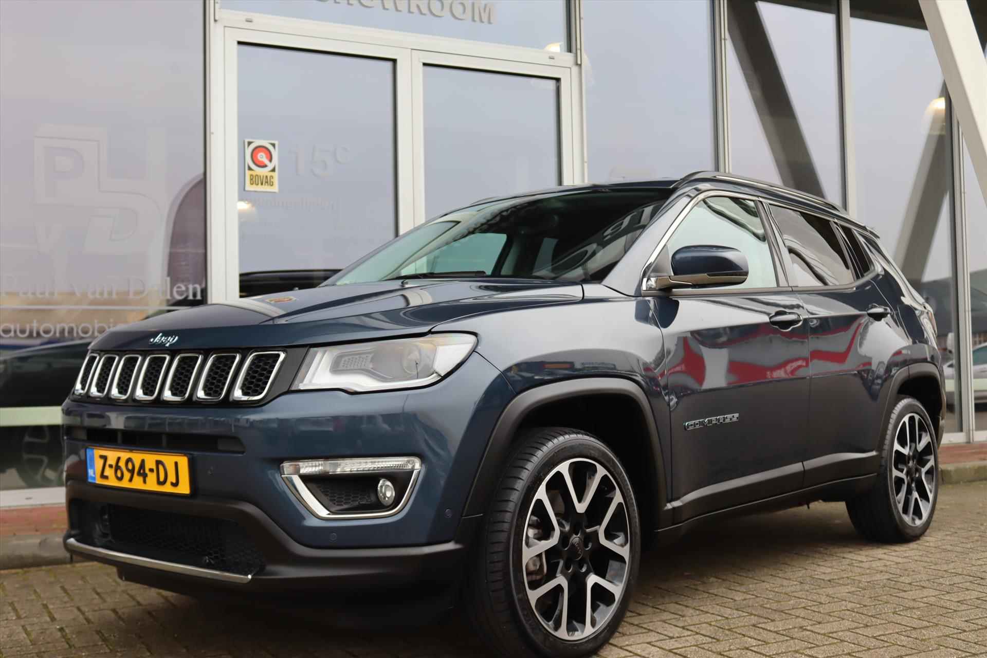 Jeep Compass 1.3T 4XE 190PK PLUG-IN HYBRID 4WD ELECTRIC LIMITED E.D. Navi | Clima | Stuur/stoelverw. | Camera | Cruise | Dodehoek | Keyless | 19 Inch Lm | - 42/58