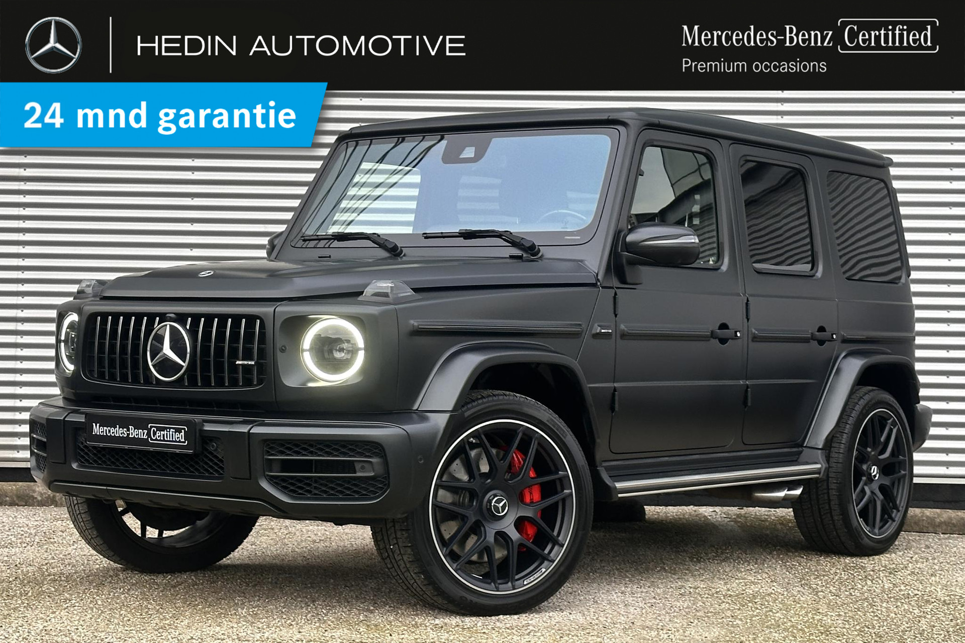 Mercedes-Benz G-klasse G 63 AMG Automaat | MANUFAKTUR | AMG Ride Control | Schuifdak | Distronic | Burmester Audio | Comand Online | 360° Camera | Trekhaak | Multibeam LED