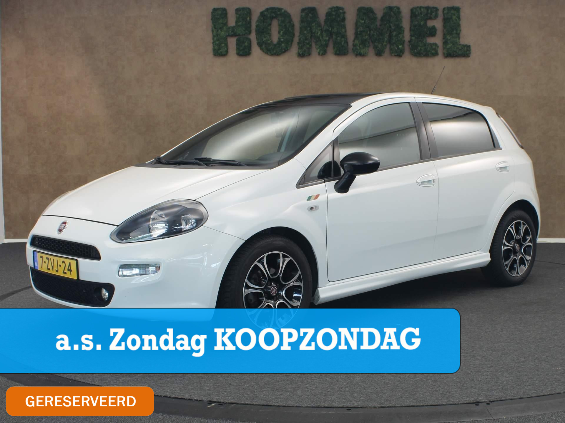 Fiat Punto Evo 0.9 TwinAir Racing - ORIGNEEL NEDERLANDSE AUTO - AIRCO - LICHTMETALEN VELGEN - PANORAMADAK - BLUETOOTH