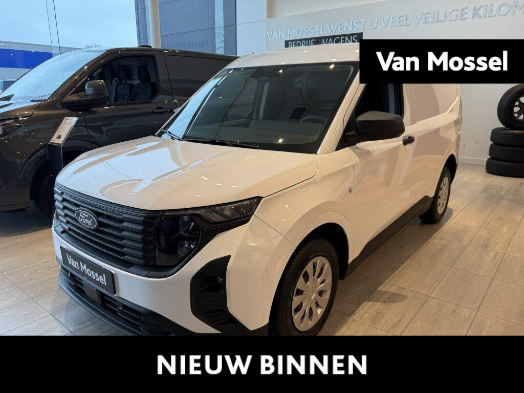 Ford Transit Courier | Voorraad auto! | Frozen White | LED Dagrijverlichting | LED Laadruimteverlichting