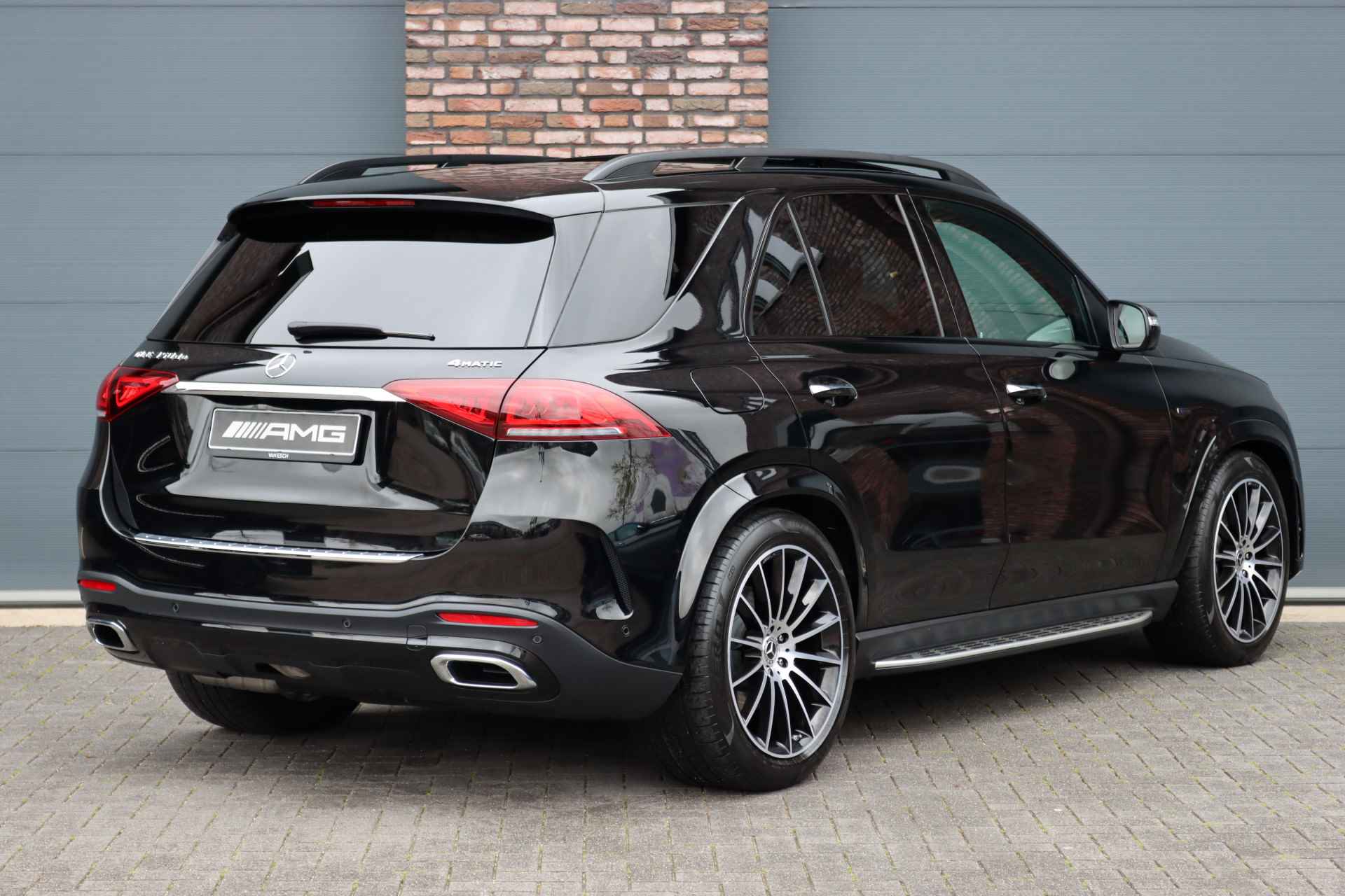 Mercedes-Benz GLE 350 de 4-MATIC AMG Line Aut9 | luchtvering | Distronic+ | Burmester | HUD | Stoelventilatie | Panoramadak | Surround Camera | Trekhaak | Rijassistentiepakket+ | - 8/45