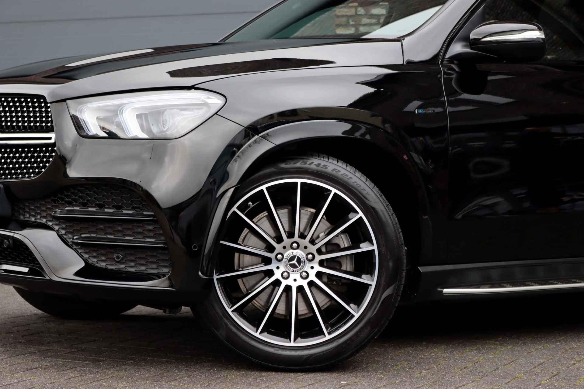 Mercedes-Benz GLE 350 de 4-MATIC AMG Line Aut9 | luchtvering | Distronic+ | Burmester | HUD | Stoelventilatie | Panoramadak | Surround Camera | Trekhaak | Rijassistentiepakket+ | - 18/45