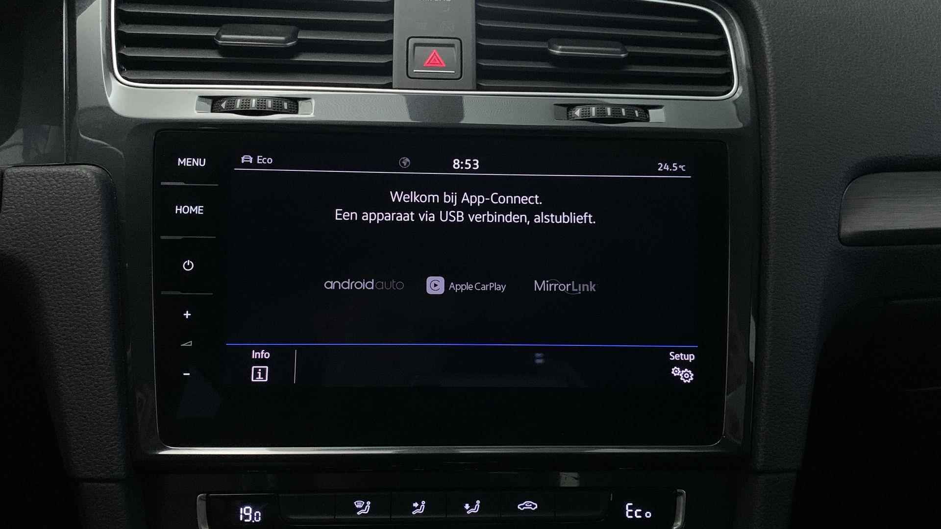 Volkswagen E-Golf Navigatie Parkeersensoren App-Connect - 26/28