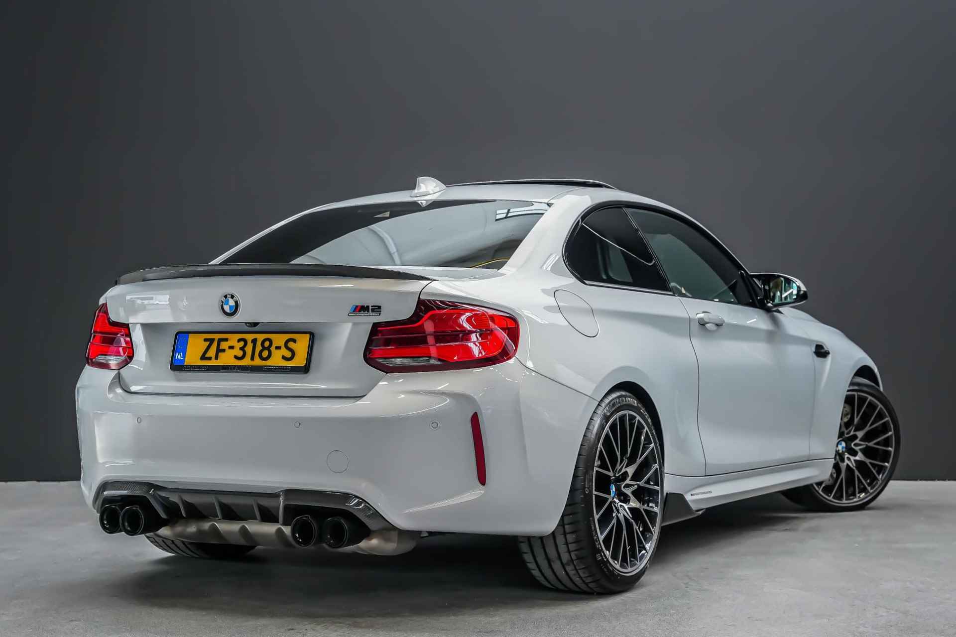 BMW M2 Competition 410pk DCT |Track pack|M-Performance LED-stuurwiel|Org. NL|schuif/kantel dak|Carbon|Harman & Kardon|elk. stoelen + memory|BLIS|parkeercamera en sensoren|19"| - 2/55