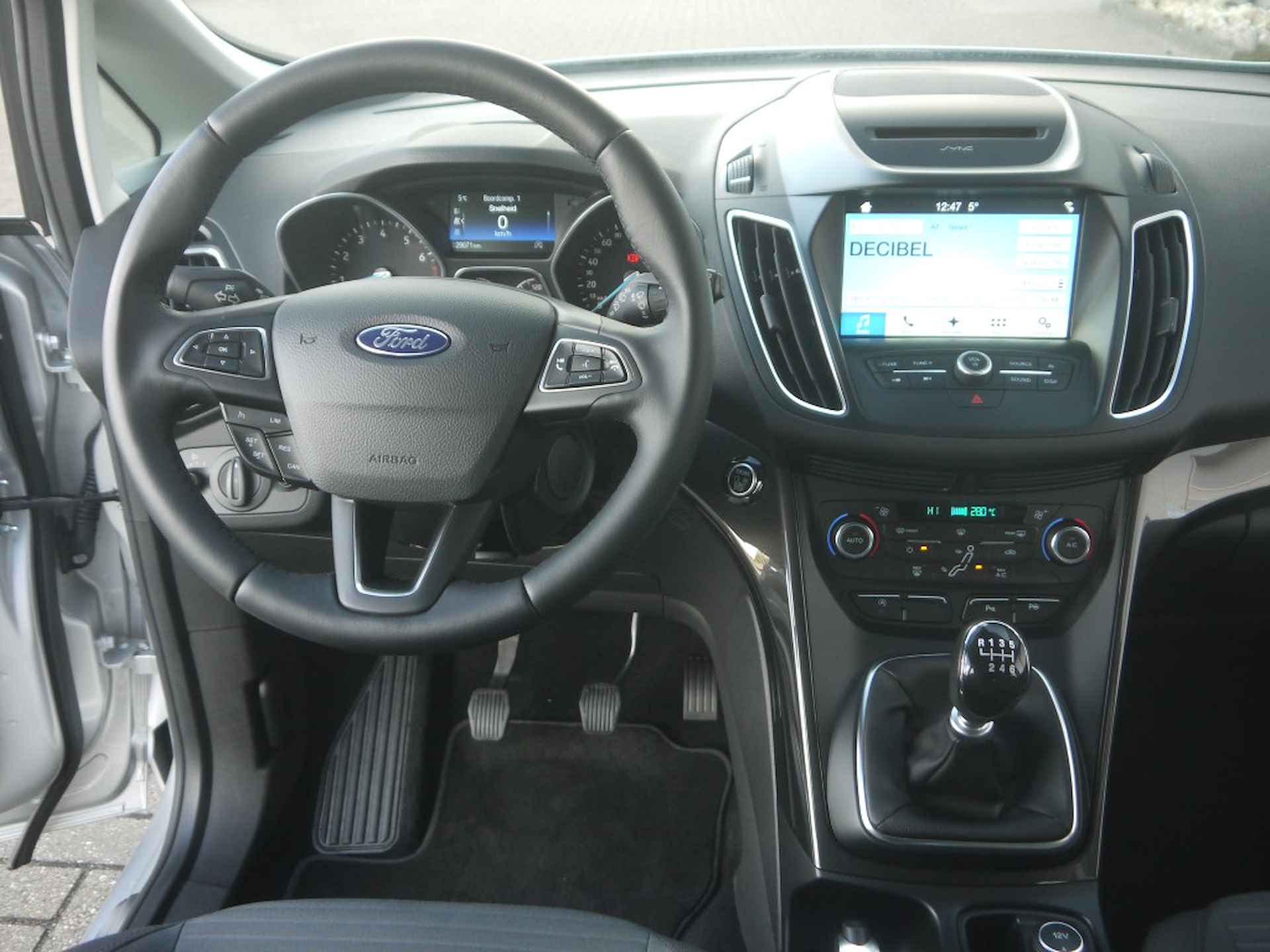Ford C-MAX 1.0 Titanium NL-Auto!! Apple-Carplay I Keyless I Nav -- 2de Pinksterdag open van 11.00 t/m 15.30 uur -- - 13/32