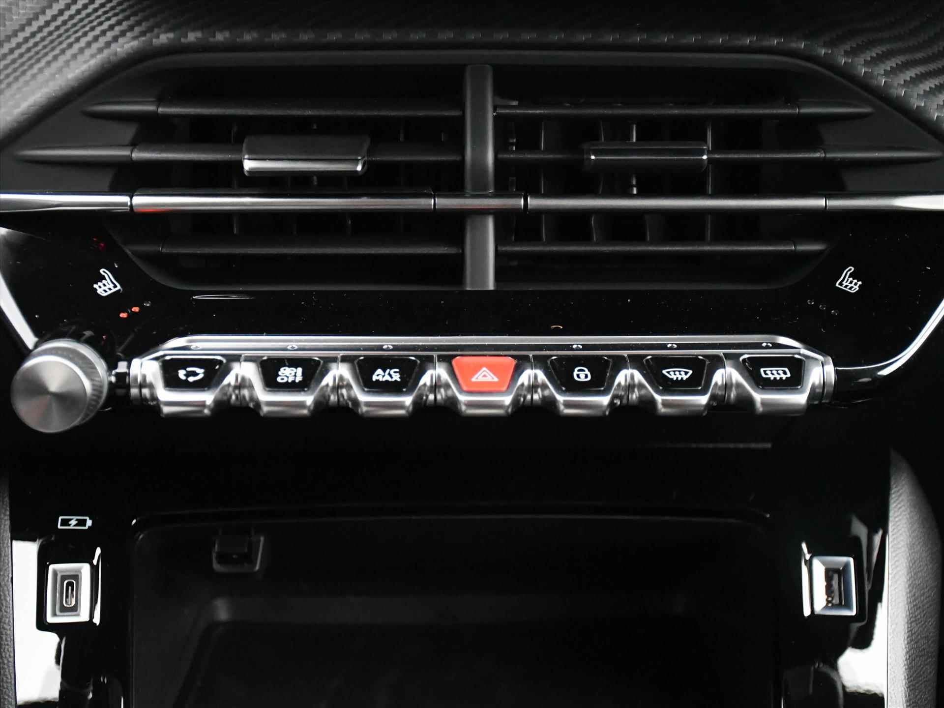 Peugeot e-208 Style 50kWh 136pk Automaat NAVI | CRUISE | CLIMA | LED | 16''LM | PDC | DAB | APPLE CARPLAY | STOELVERWARMING | USB - 18/30