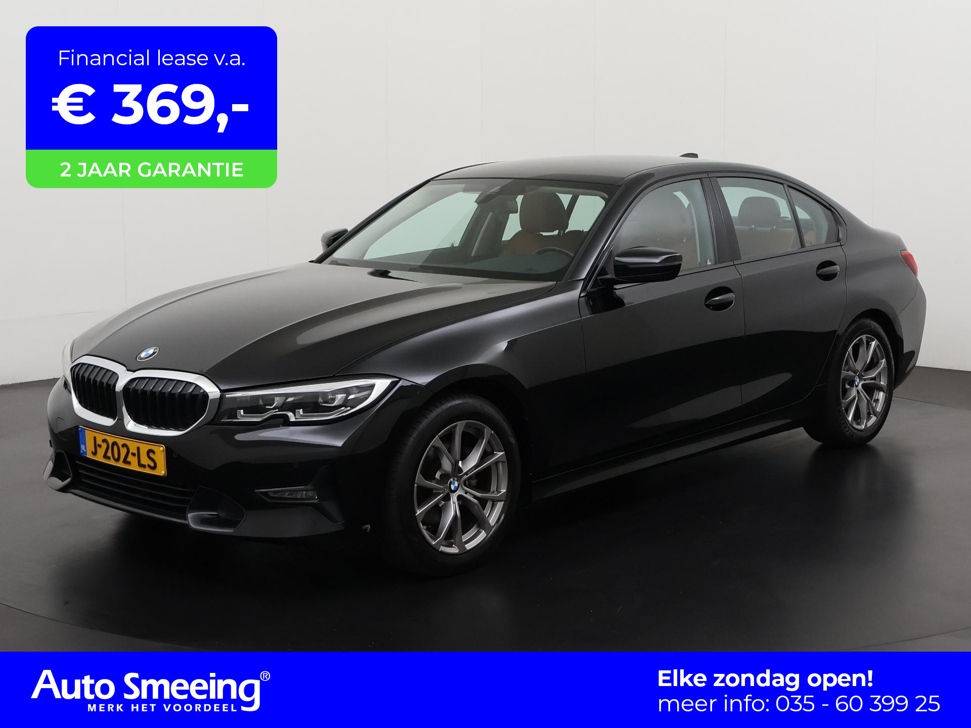 BMW 3-serie 318i High Executive Sport Line | Leder | Navigatie | Apple Carplay | Zondag Open!