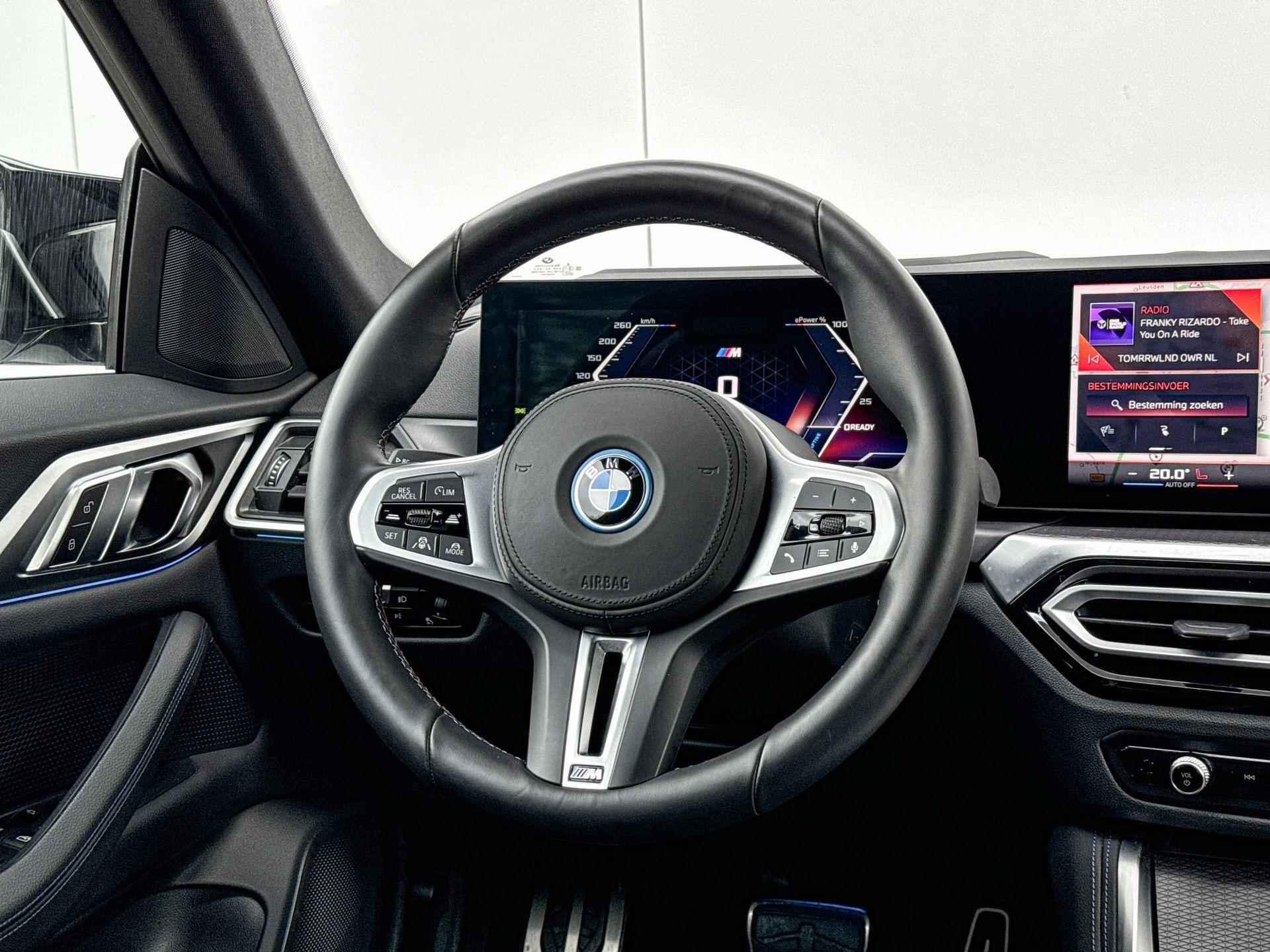 BMW i4 M50 84 kWh M-Sport Pro / Driving Assistant Professional / Parking Assistant Plus / Comfort Access / 19 inch - 13/25