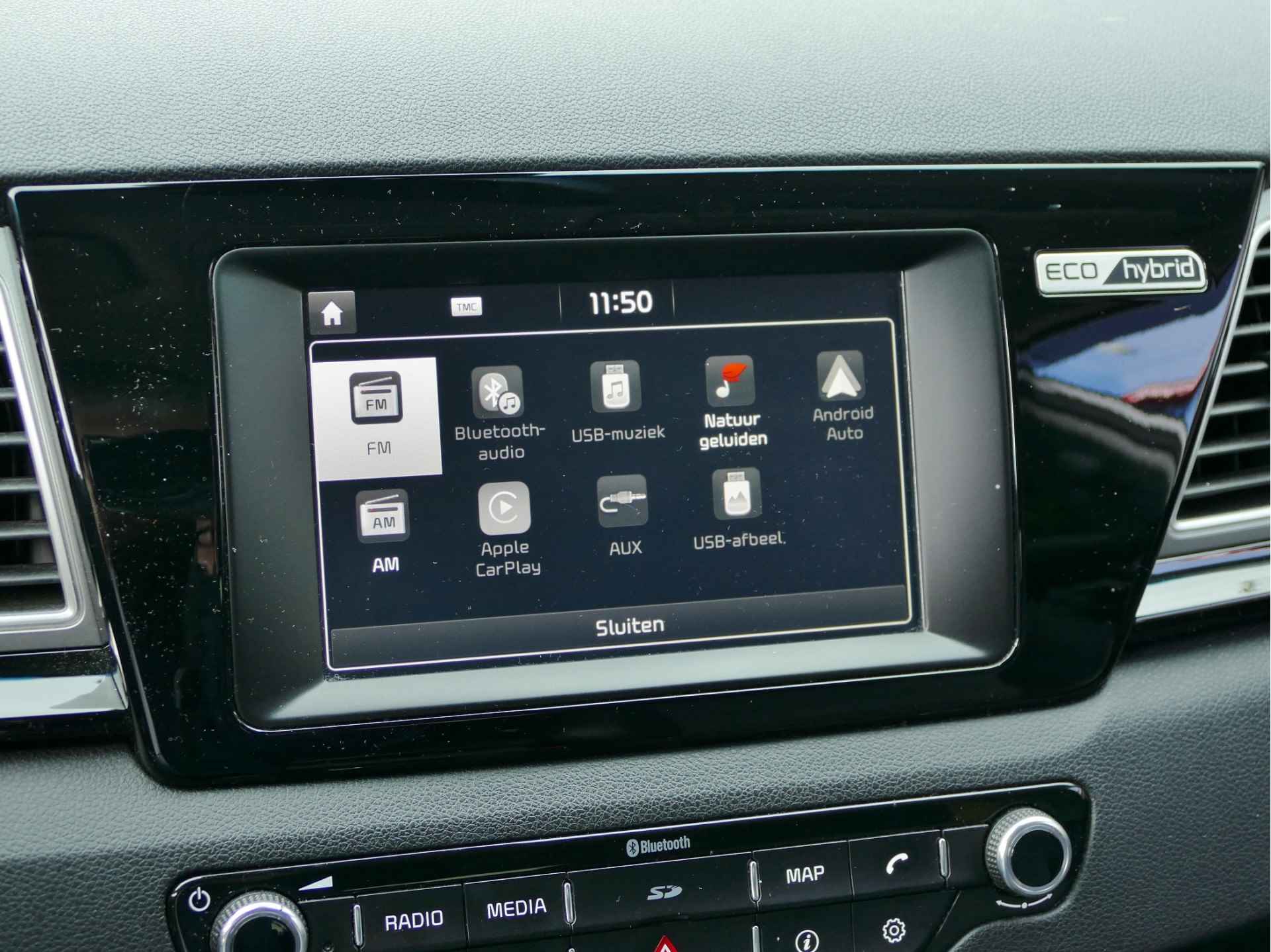 Kia Niro 1.6 GDi Hybrid | 100% onderhouden | verwarmd stuur | Apple CarPlay /Android auto - 25/55