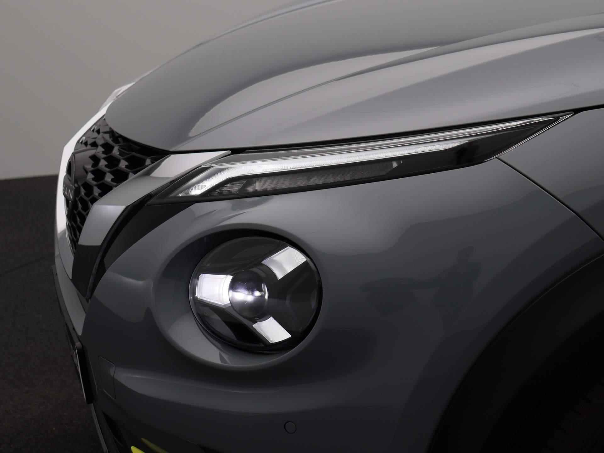 Nissan Juke 1.0 DIG-T Kiiro | Automaat | 19" Lichtmetalen Zwarte Velgen | Climate Control | Half-Leder | Camera | DAB - 8/39