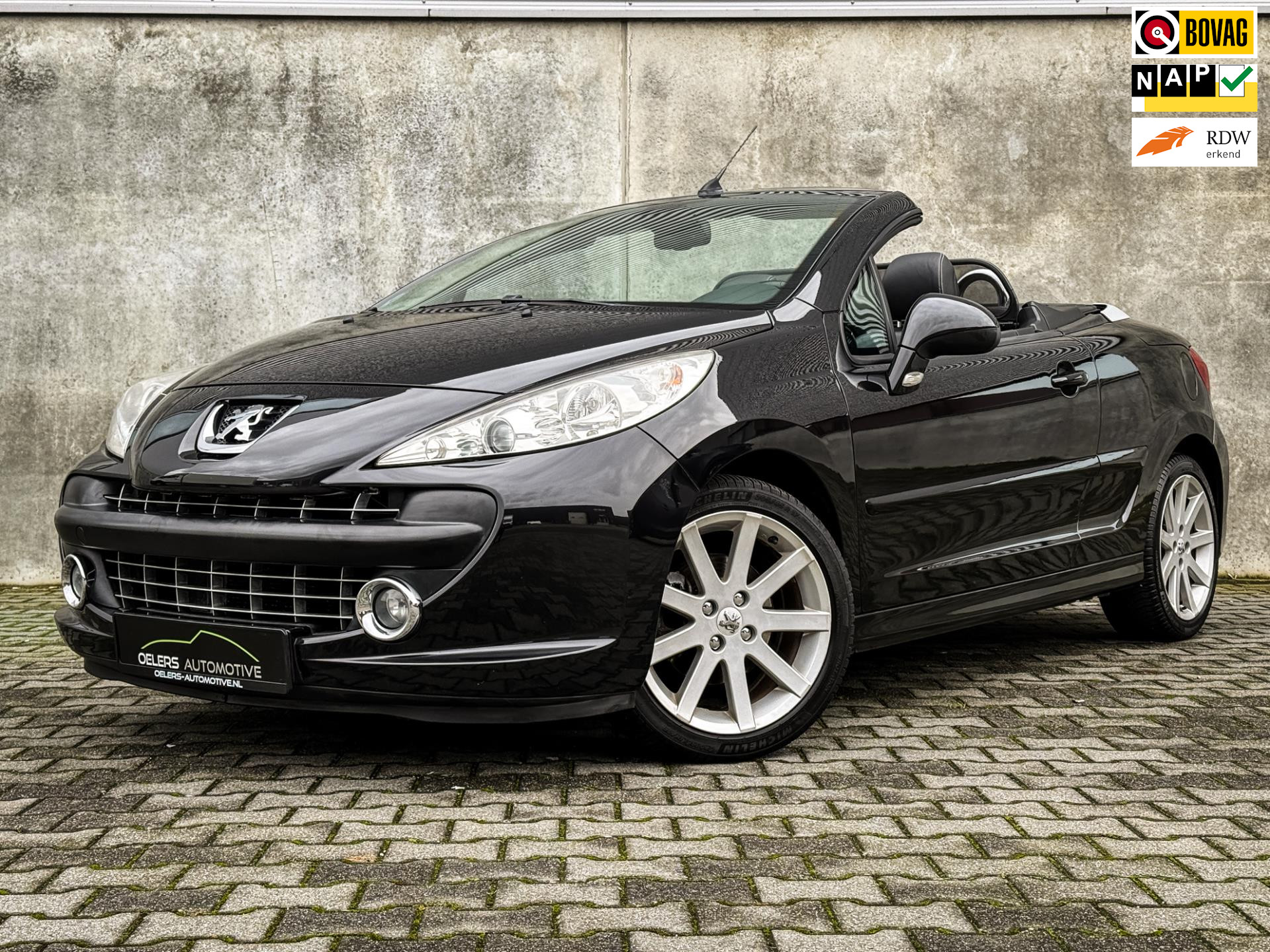 Peugeot 207 CC 1.6 VTi Roland Garros | Origineel NL! | Clima | Leder | Cruise | Metalic | Super mooi! |