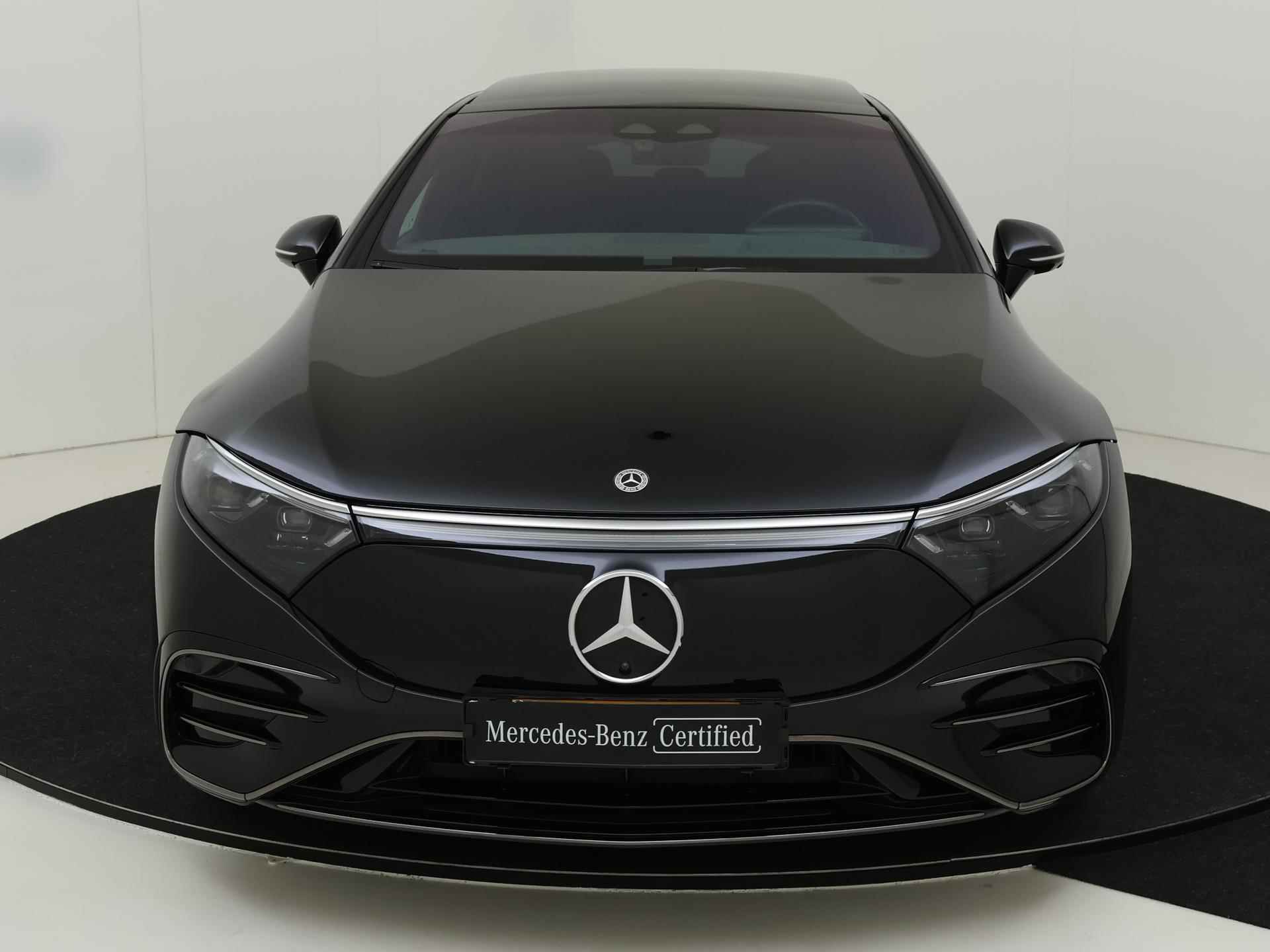 Mercedes-Benz EQS 450+ AMG Line 108kWh / Plus Pakket / Panorama dak / Head-up / Burmester / 21 Inch AMG velgen - 9/33