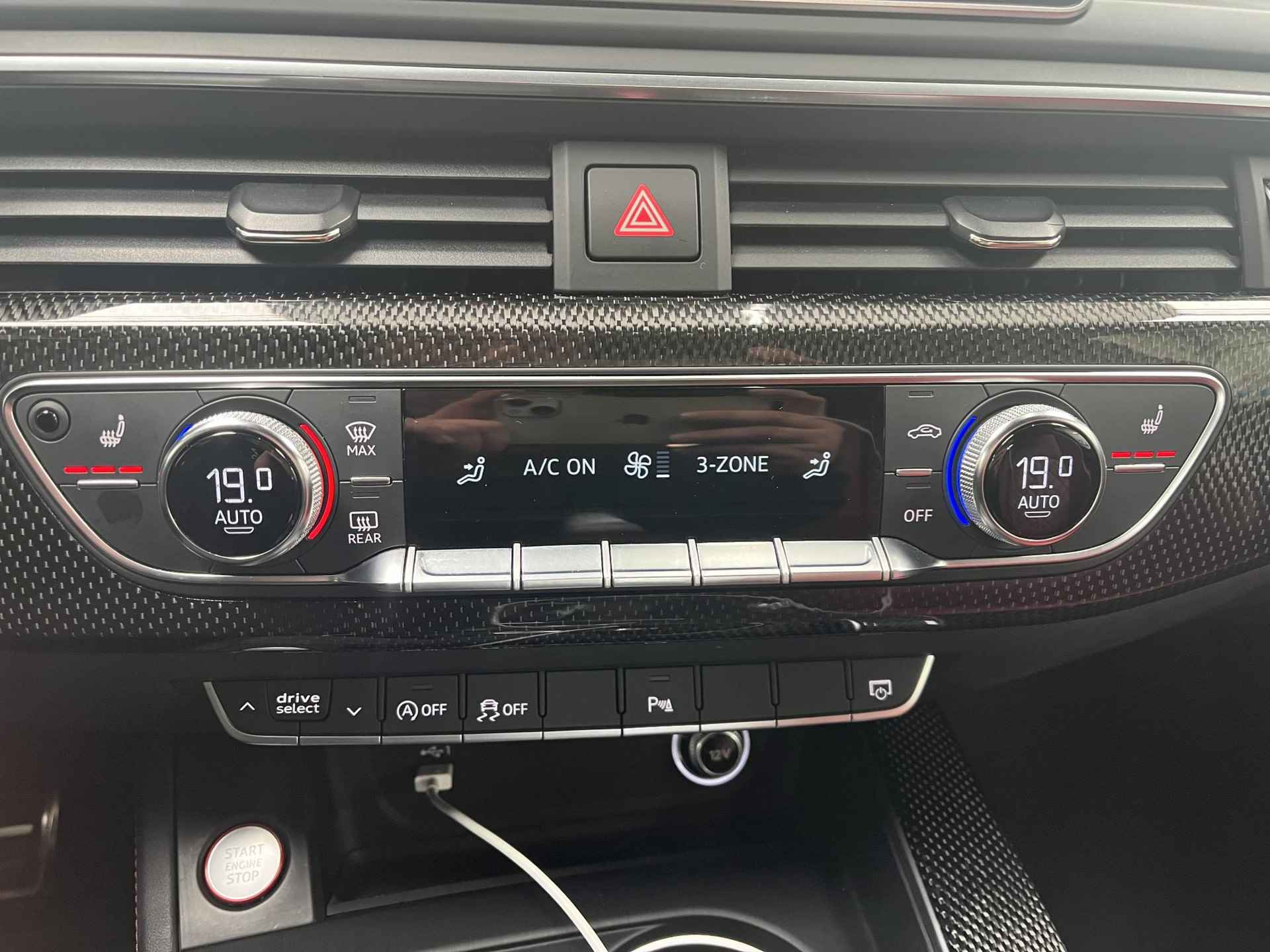 Audi S5 Coupé 3.0 TFSI quattro Pro Line Plus Panorama Dak, B & O, Super Sport Stoelen, Rood Leder, Carbon Afw, 3 zone Climate Control, Apple Carplay (MET GARANTIE*) - 25/31