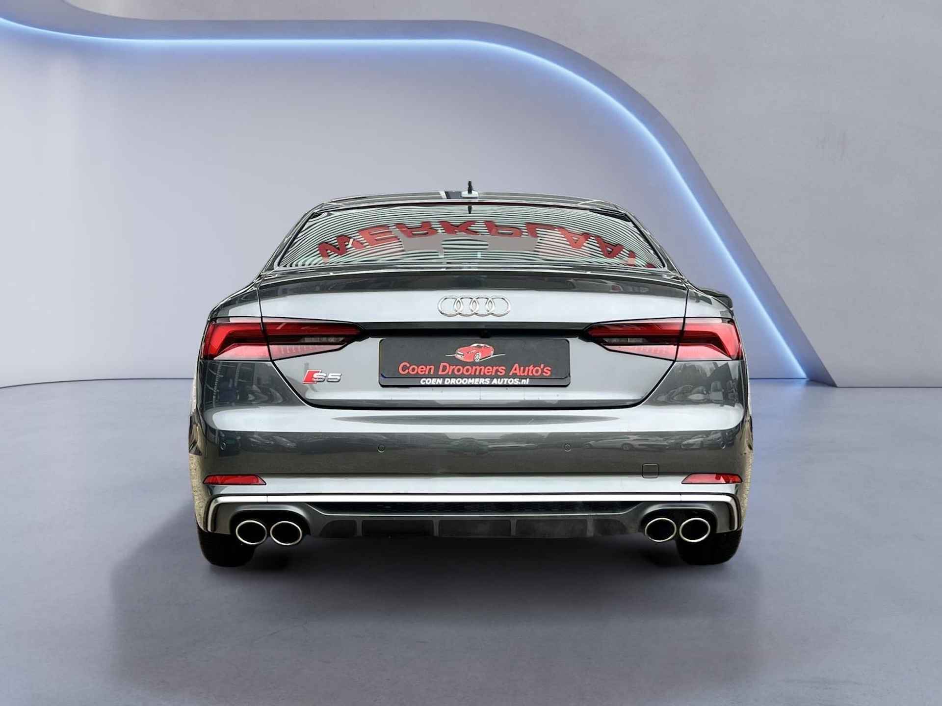 Audi S5 Coupé 3.0 TFSI quattro Pro Line Plus Panorama Dak, B & O, Super Sport Stoelen, Rood Leder, Carbon Afw, 3 zone Climate Control, Apple Carplay (MET GARANTIE*) - 6/31