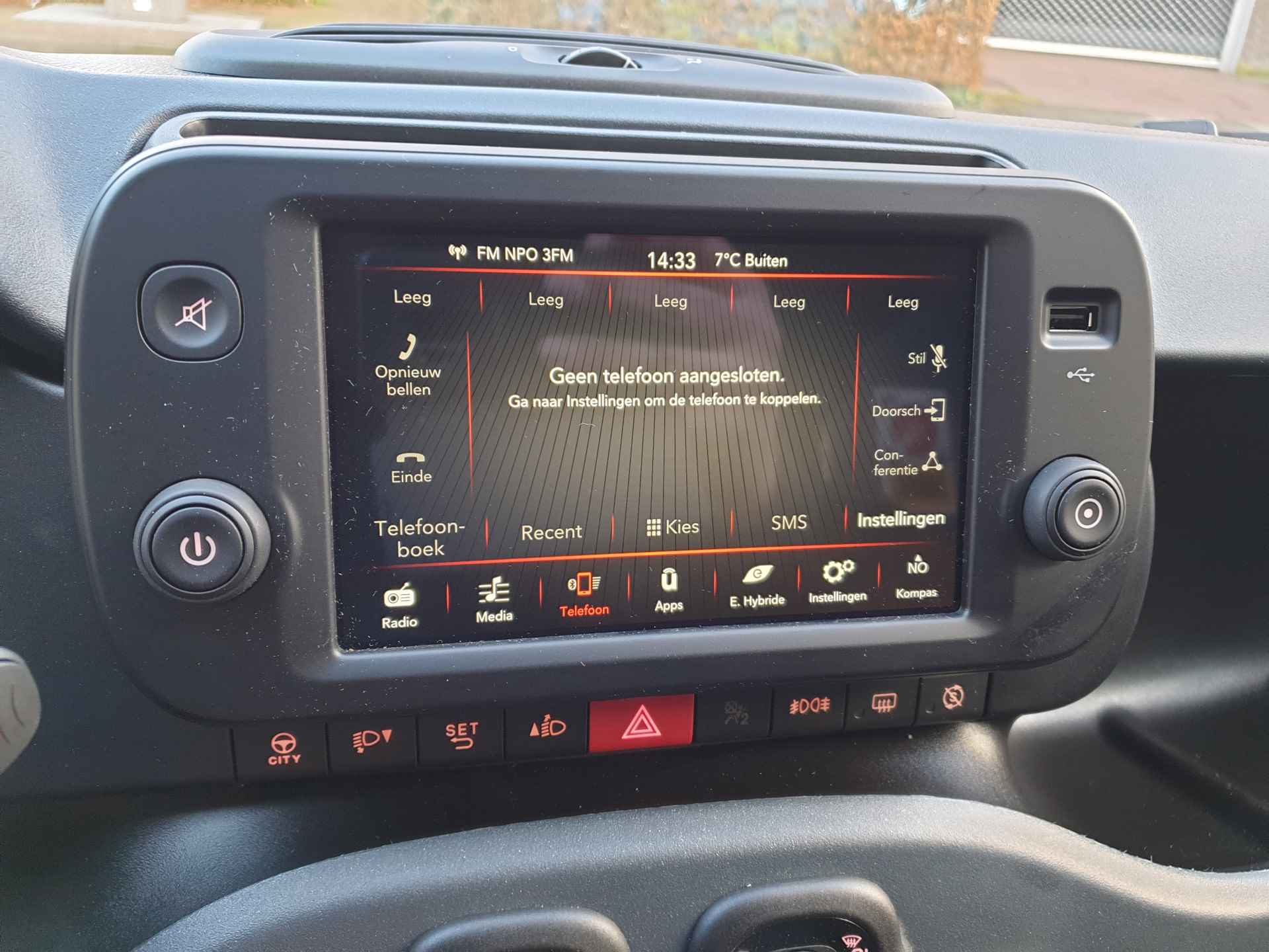 Fiat Panda 1.0 Hybrid Cross All-in Prijs Carplay/Parkeersens/Bluietooth/Dab - 13/14