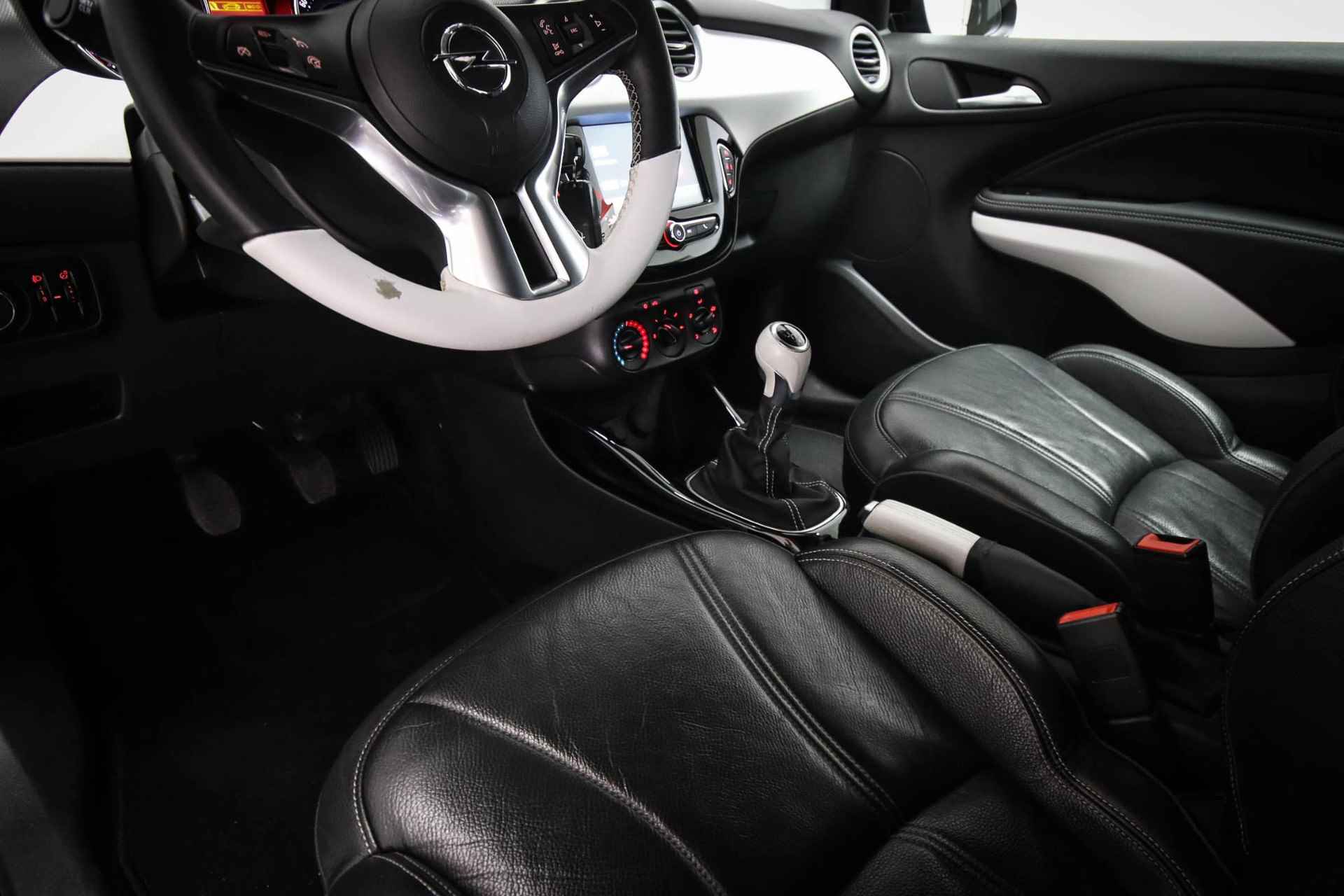 Opel ADAM 1.0 Turbo Unlimited | LEDER | VOUWDAK | AIRCO | CRUISE | DAB | PDC | 17" - 24/49