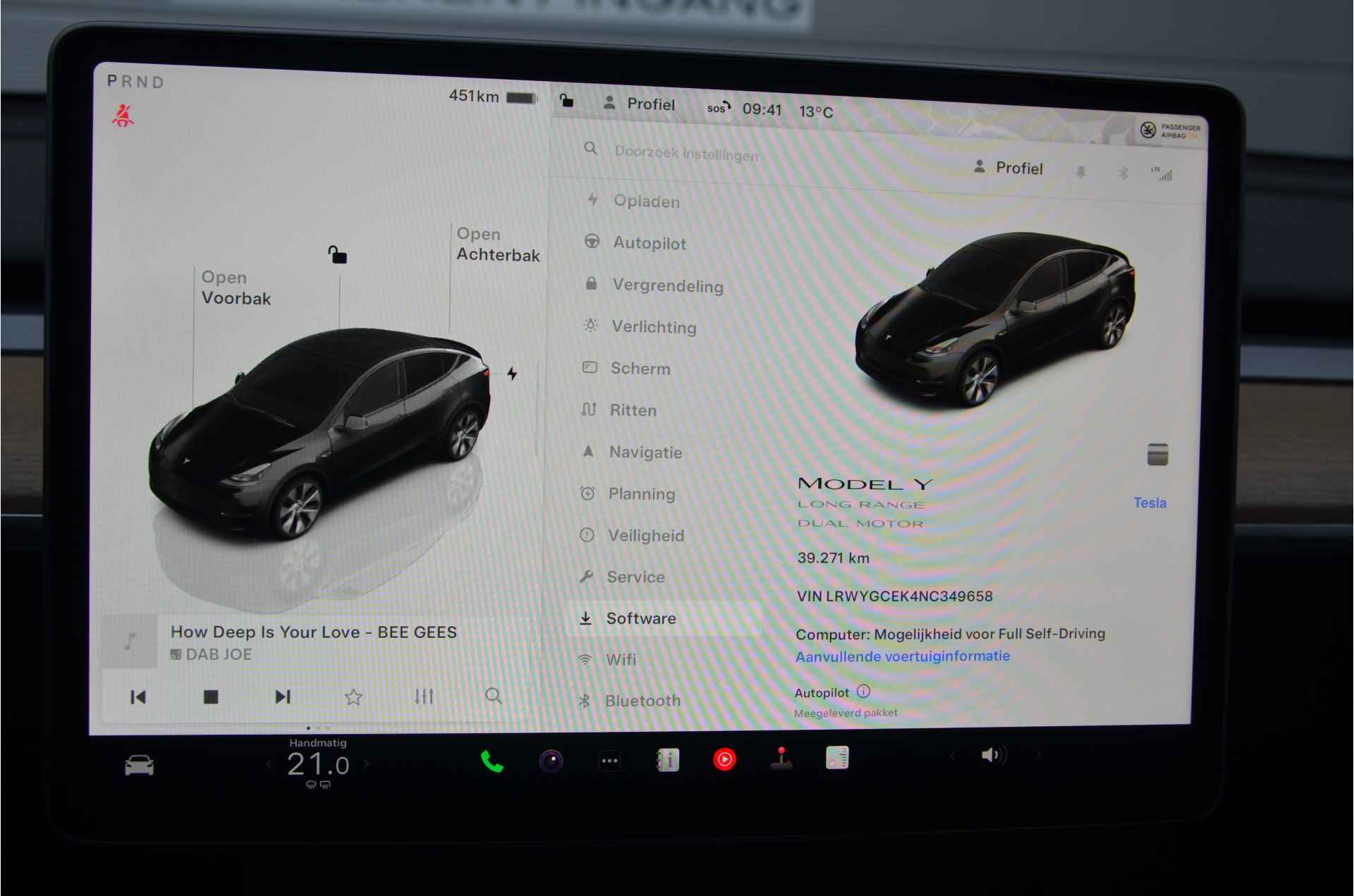 Tesla Model Y Long Range AWD 75 kWh AutoPilot, MARGE - 21/32