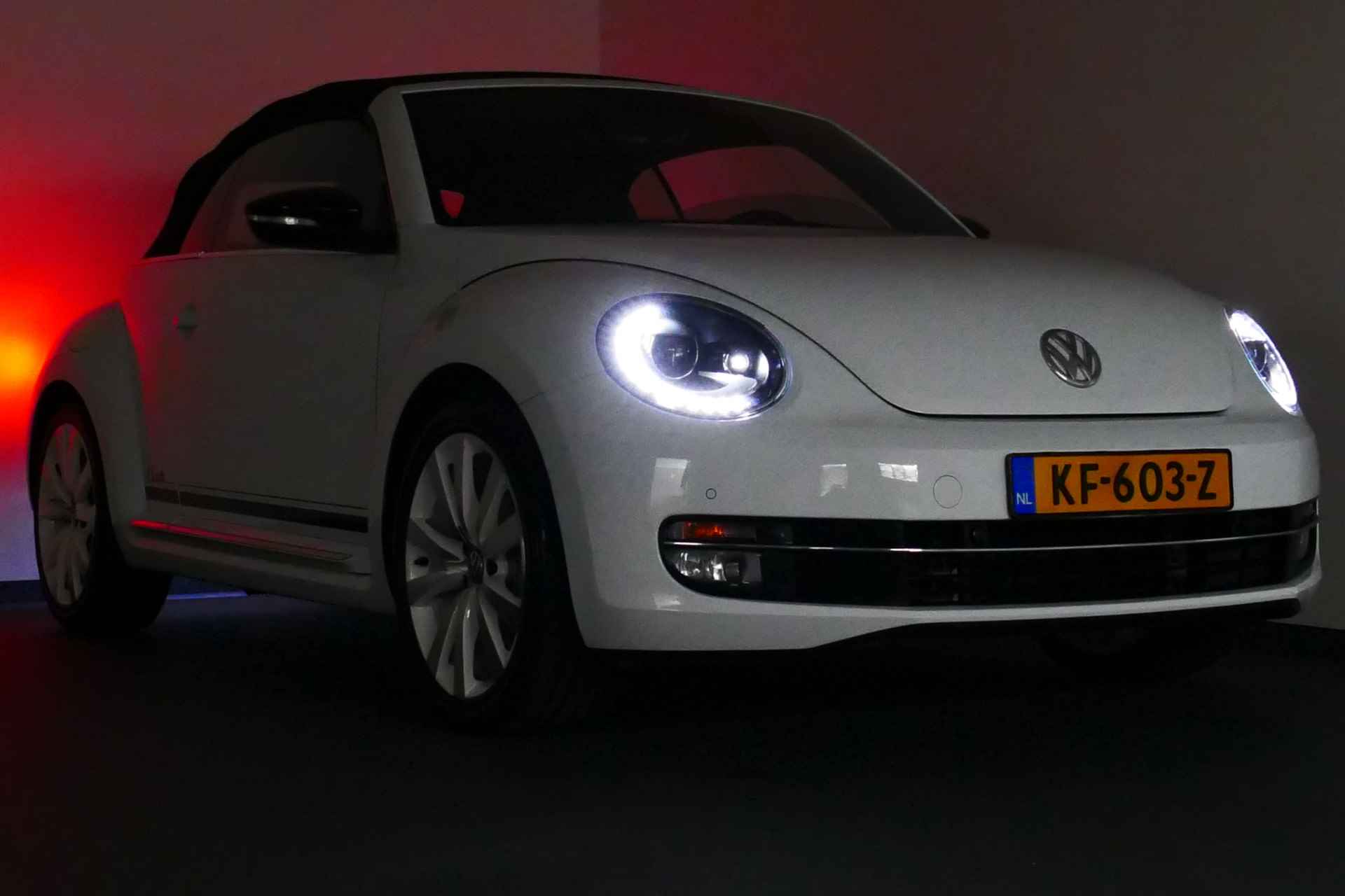 Volkswagen Beetle Cabriolet 1.4 150pk TSI Club. Xenon/Led, 19"LMV, Clima, Cruise, Navi, Stoelverw, PDC V+A - 3/40