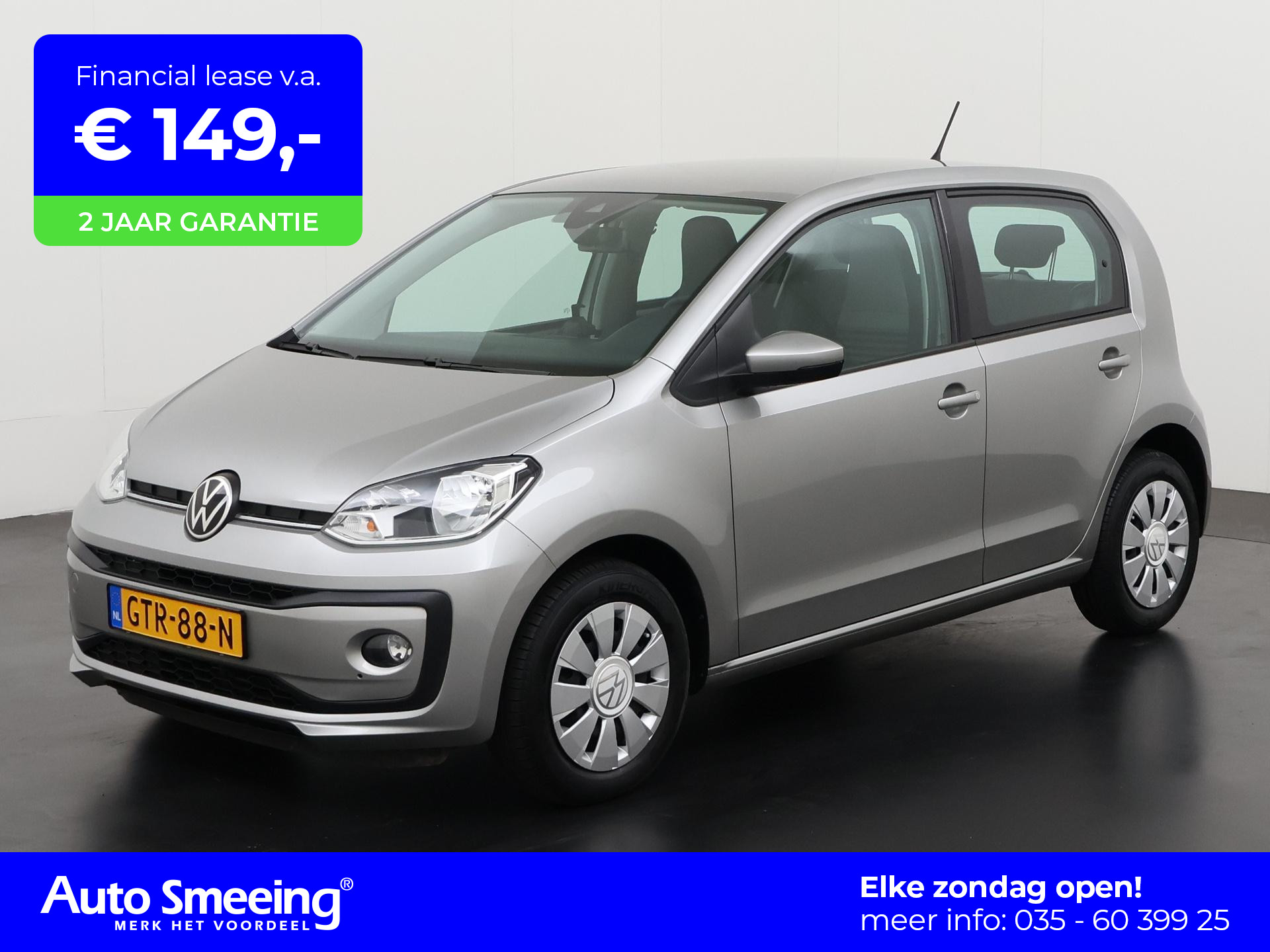 Volkswagen Up! 1.0 move up! | Stoelverwarming | Zondag Open!