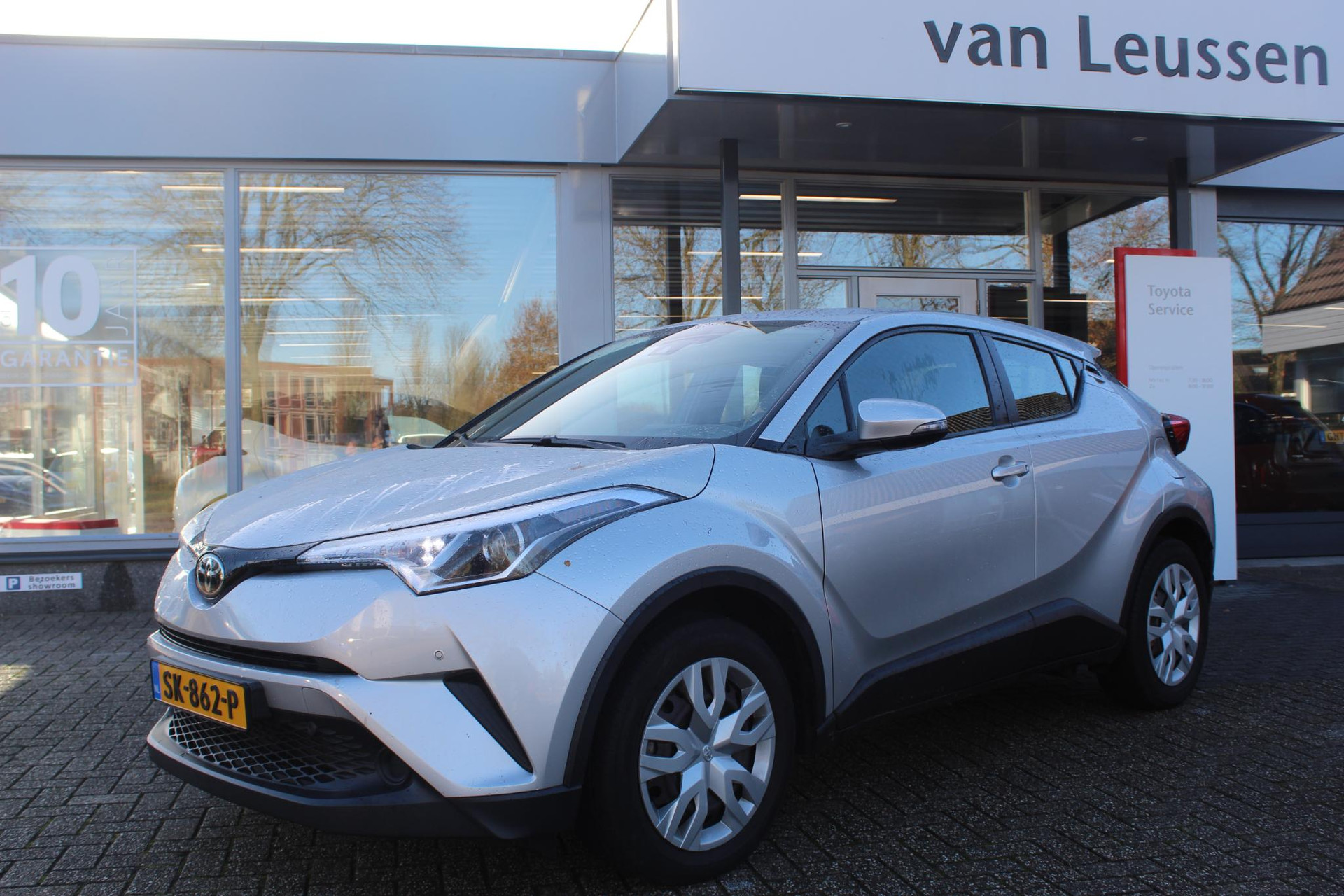 Toyota C-HR 1.2T COMFORT DEALER-ONDERHOUDEN AD-CRUISE AFN.TREKHAAK 1300KG TREKGEWICHT PARKSENSOREN AIRCO EL-RAMEN/SPIEGELS