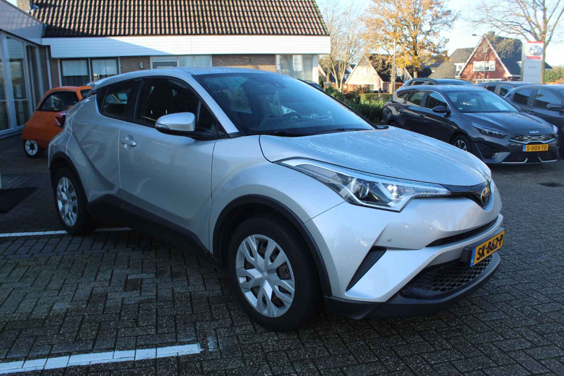 Toyota C-HR 1.2T COMFORT DEALER-ONDERHOUDEN AD-CRUISE AFN.TREKHAAK 1300KG TREKGEWICHT PARKSENSOREN AIRCO EL-RAMEN/SPIEGELS - 5/30