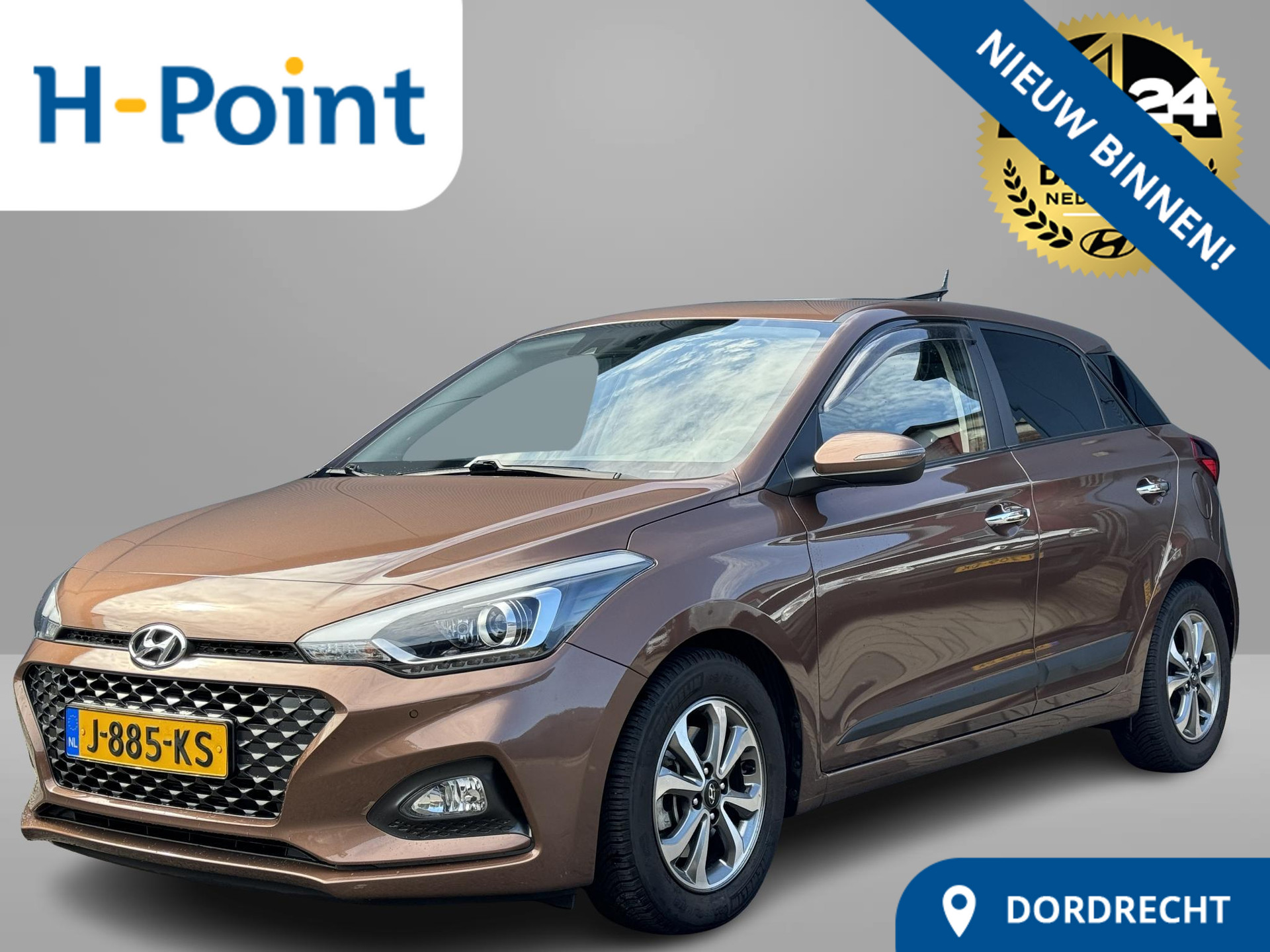 Hyundai i20 1.0 T-GDI Premium | Schuifdak | Trekhaak | Ingebouwde navigatie | Keyless entry |