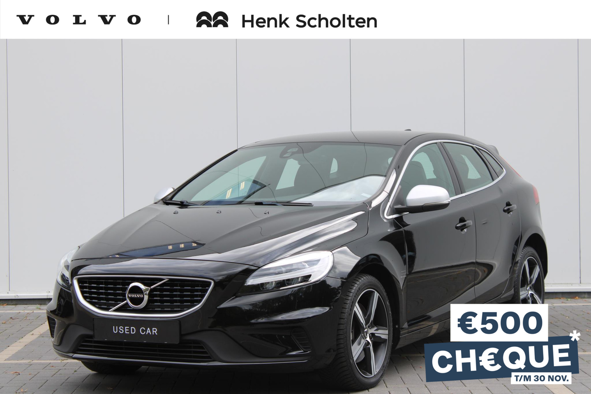 Volvo V40 T3 153PK AUT6 Polar+ Sport, Harman/Kardon Premium Audio, Panoramadak, Parkeercamera, Keyless Entry, 17'' Lichtmetalen Velgen, Volvo on Call, Navigatie, Stoelverwarming, Cruise Control, Getint Glas, DAB+ Radio, Bluetooth Telefonie & Multimedia