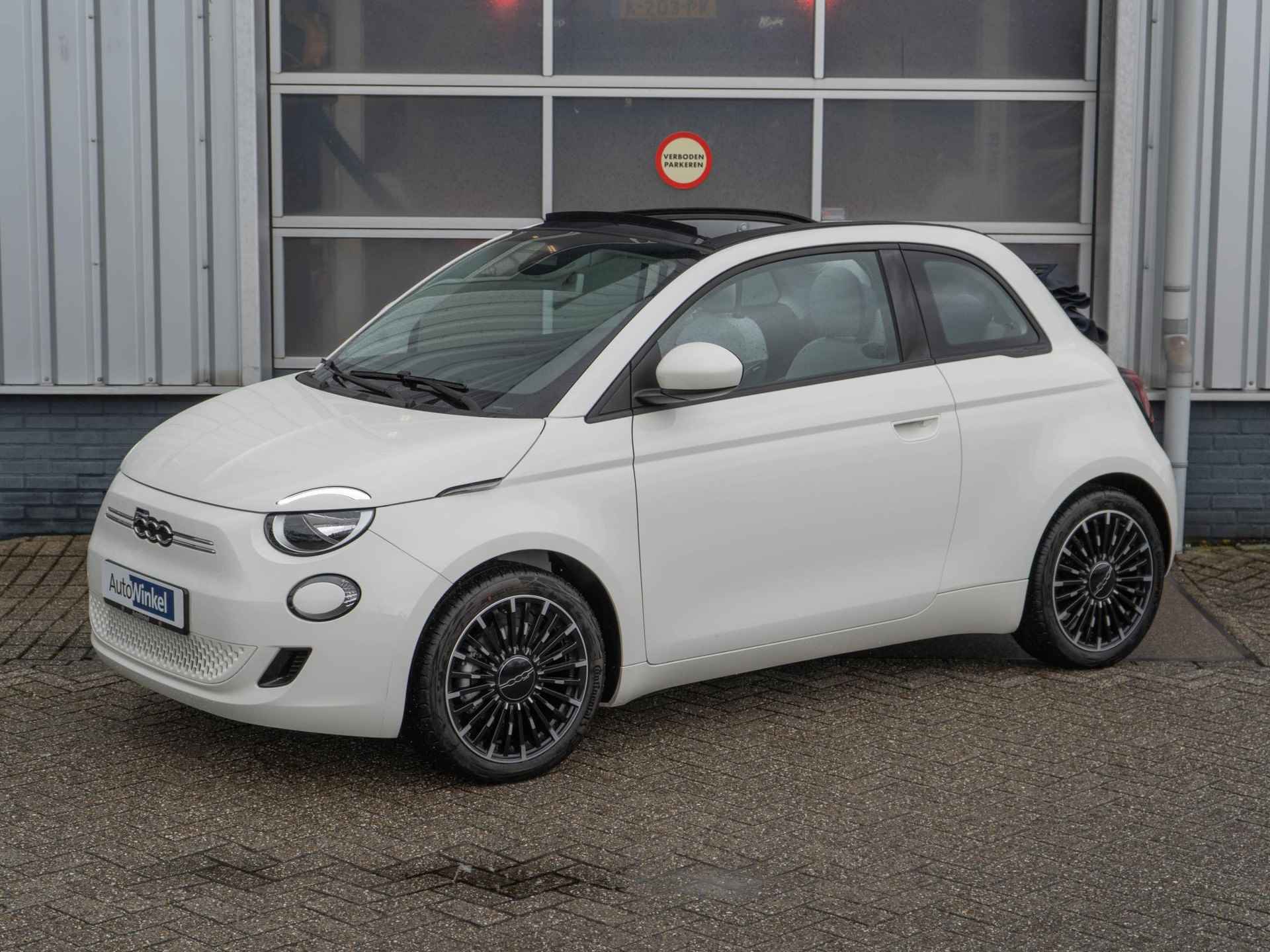 Fiat 500e Icon 42 kWh | Cabrio | Pack Winter | Draadloos laden | Pack Comfort | 17" | € 2.000,- Subsidie - 2/32