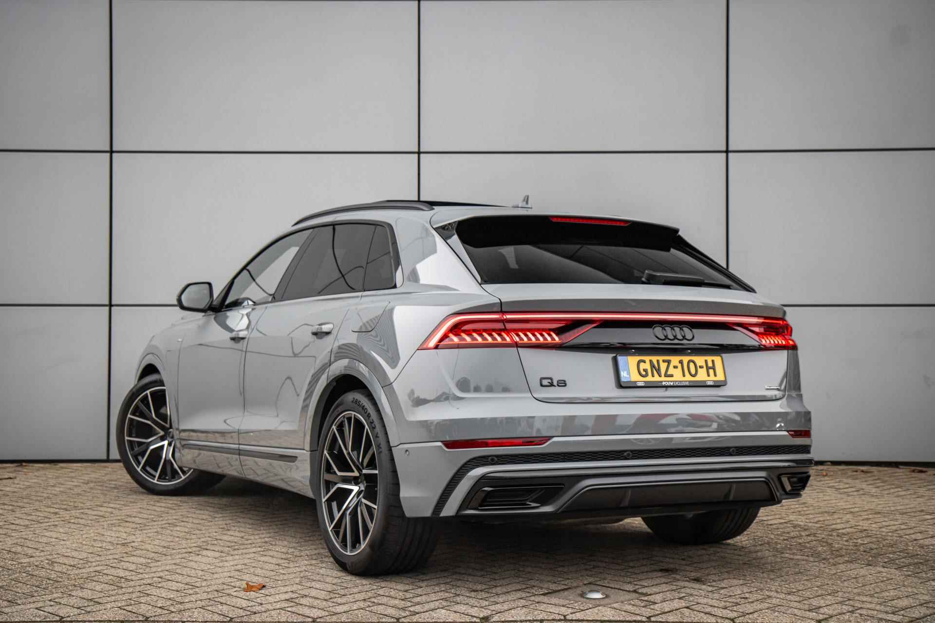 Audi Q8 55 TFSI e 381pk quattro Pro Line S | Head-up | B&O | Nardo Grey - 11/55