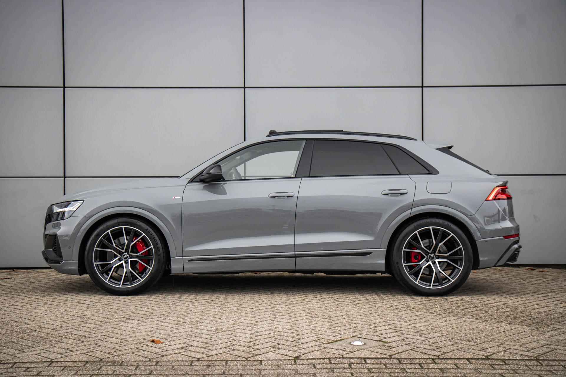 Audi Q8 55 TFSI e 381pk quattro Pro Line S | Head-up | B&O | Nardo Grey - 12/55